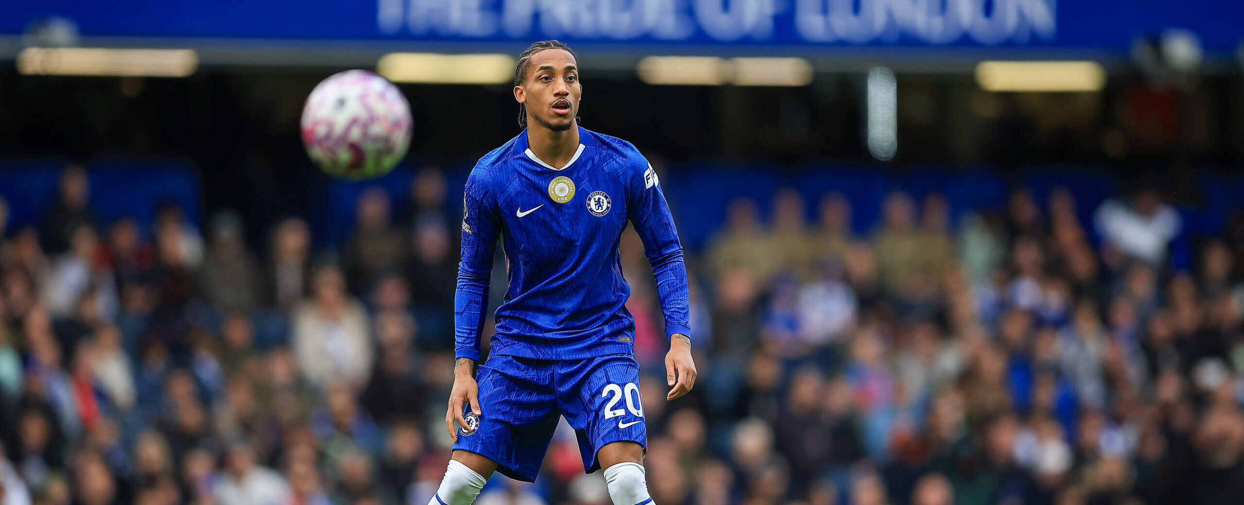 Joao Pedro in action for Chelsea in 2025 against Sunderland