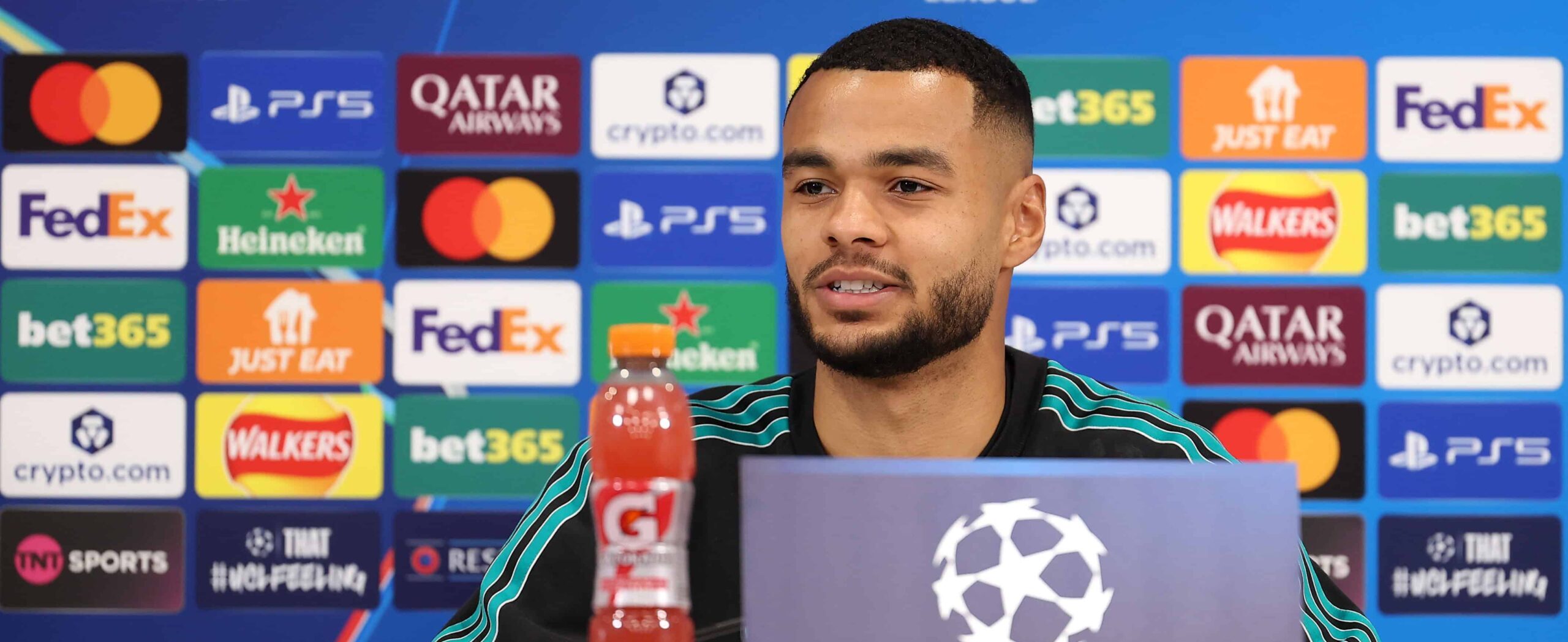 Cody Gakpo interview in the Champions League 2025