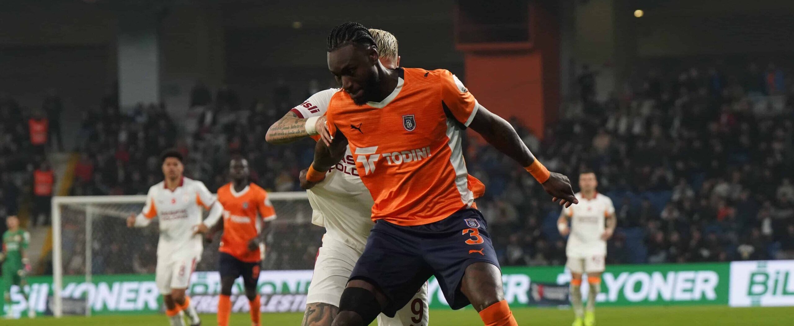 Jerome Opoku in action for Basaksehir in 2025
