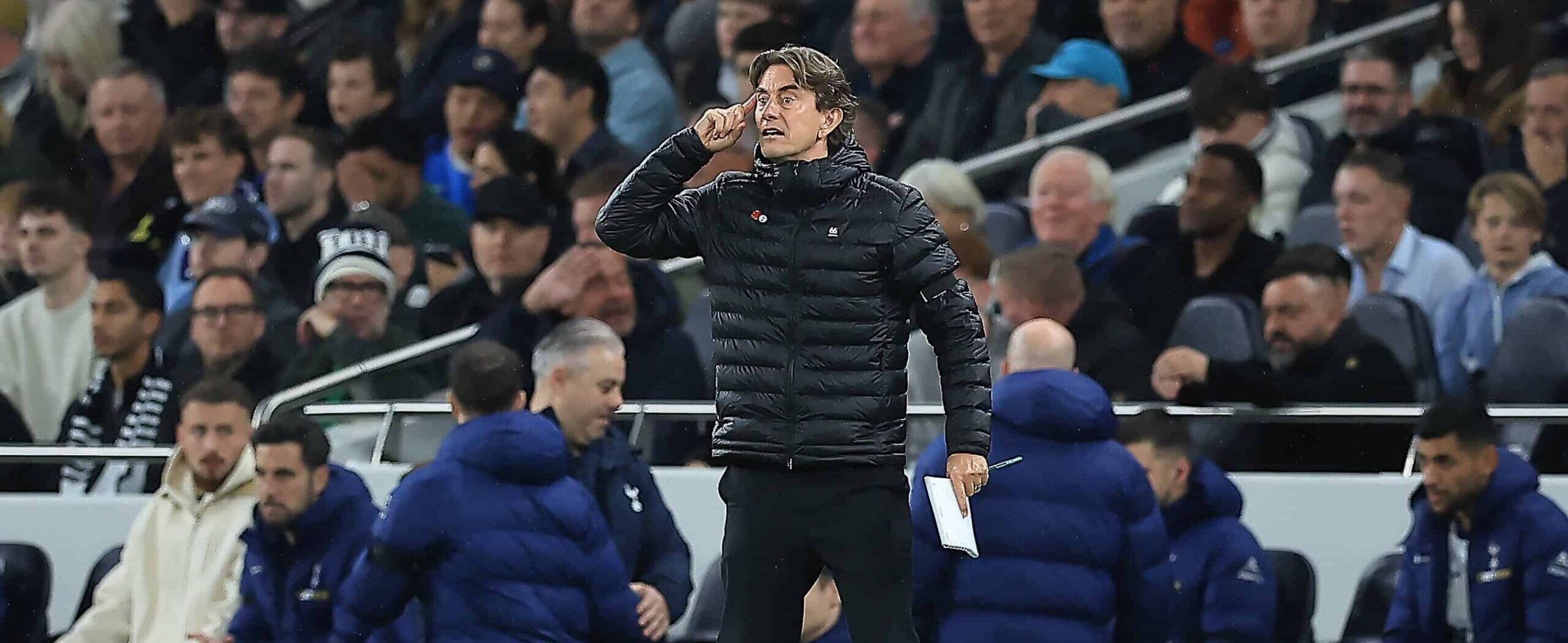 Thomas Frank in action against Chelsea in 2025