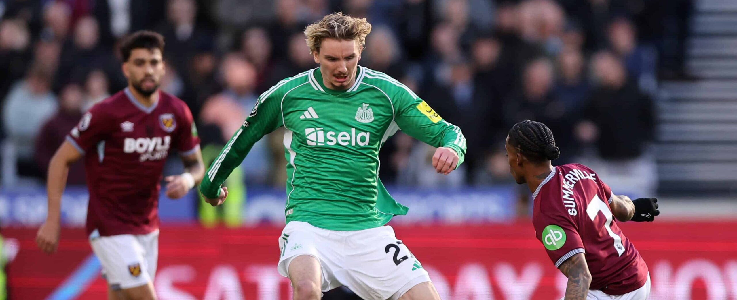 Nick Woltemade in action for Newcastle in 2025