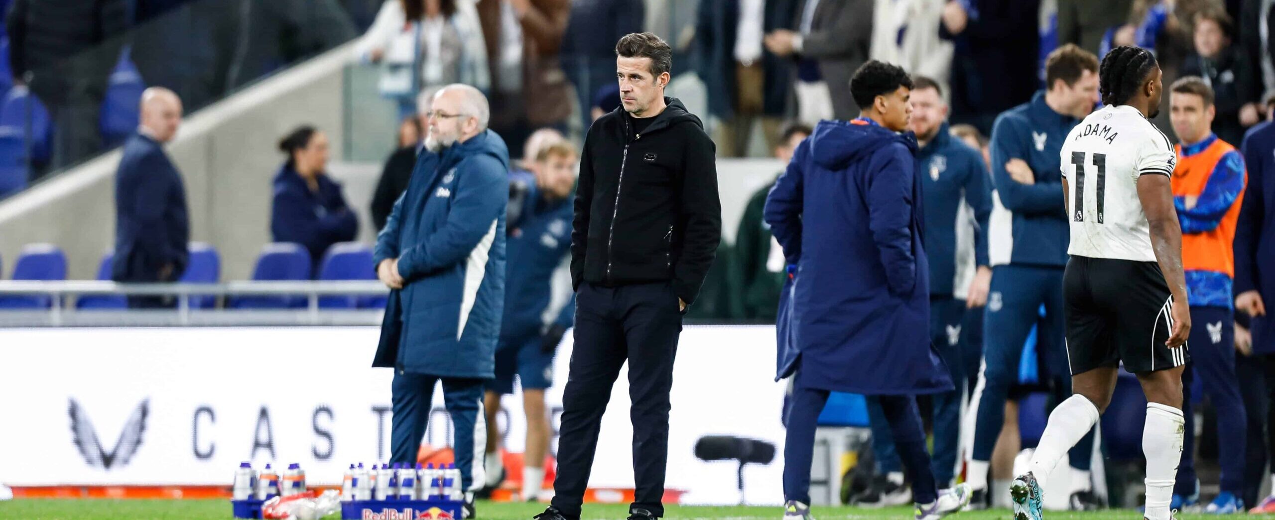 Marco Silva in action for Fulham in 2025