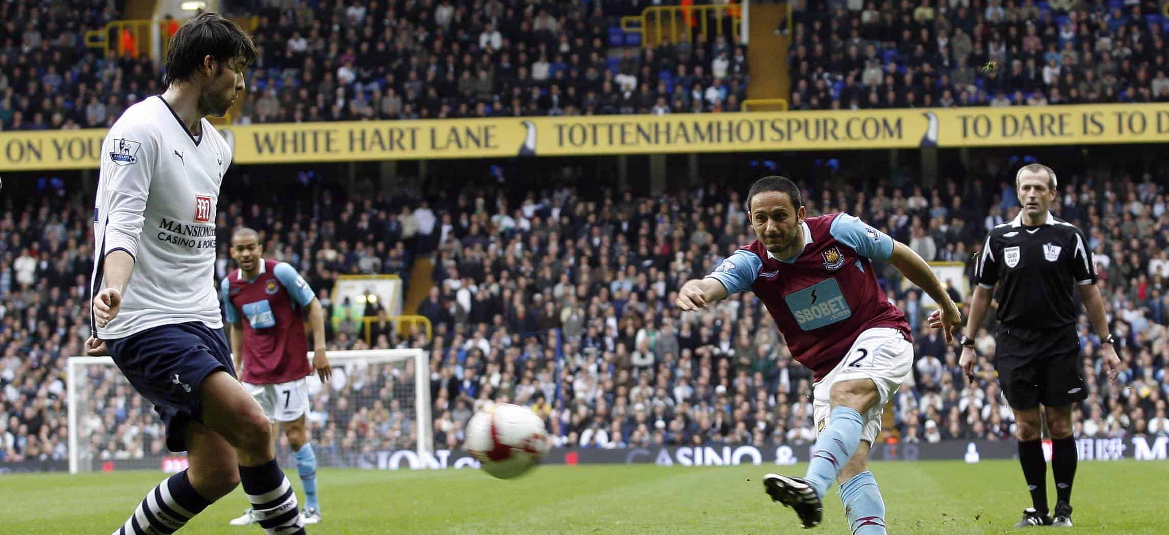 David Di Michele in action for West Ham United in 2009
