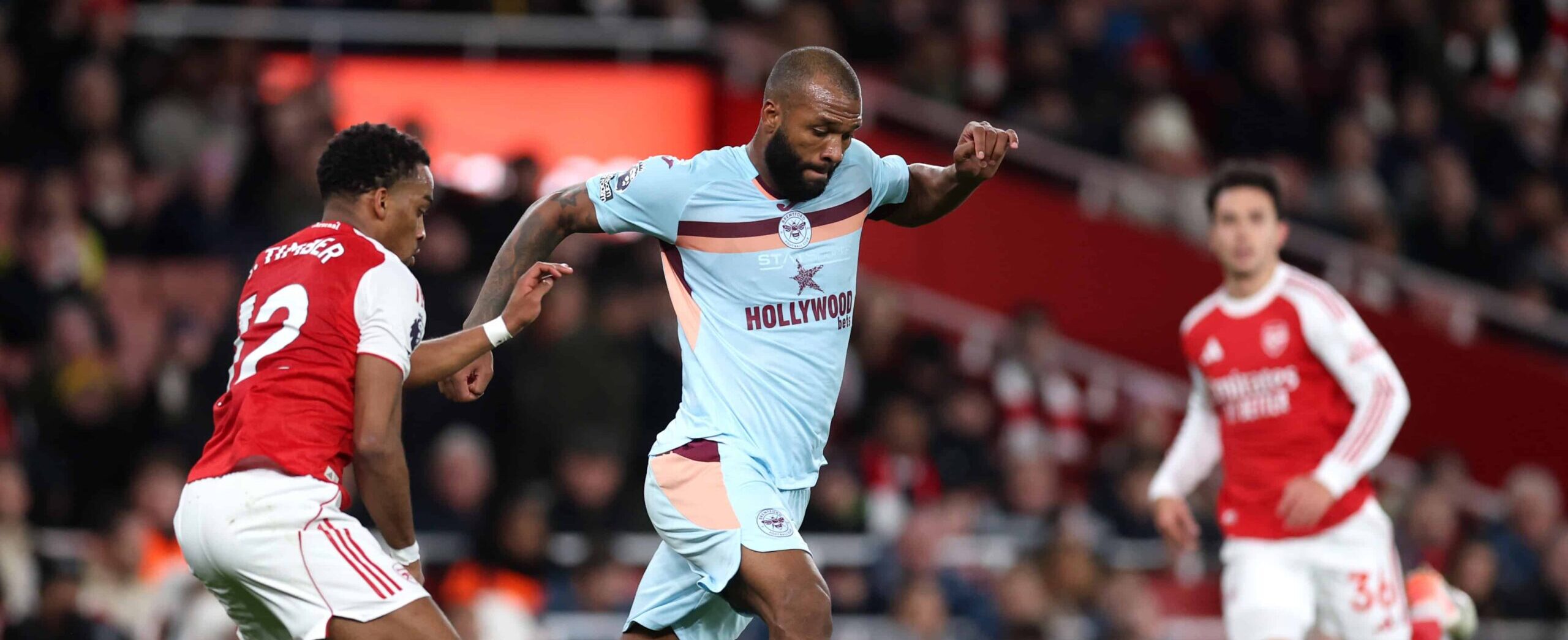 Igor Thiago in action for Brentford in 2025