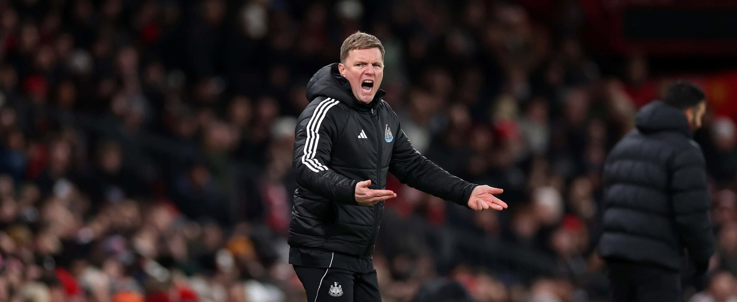 Eddie Howe against Manchester United in 2025 Boxing Day