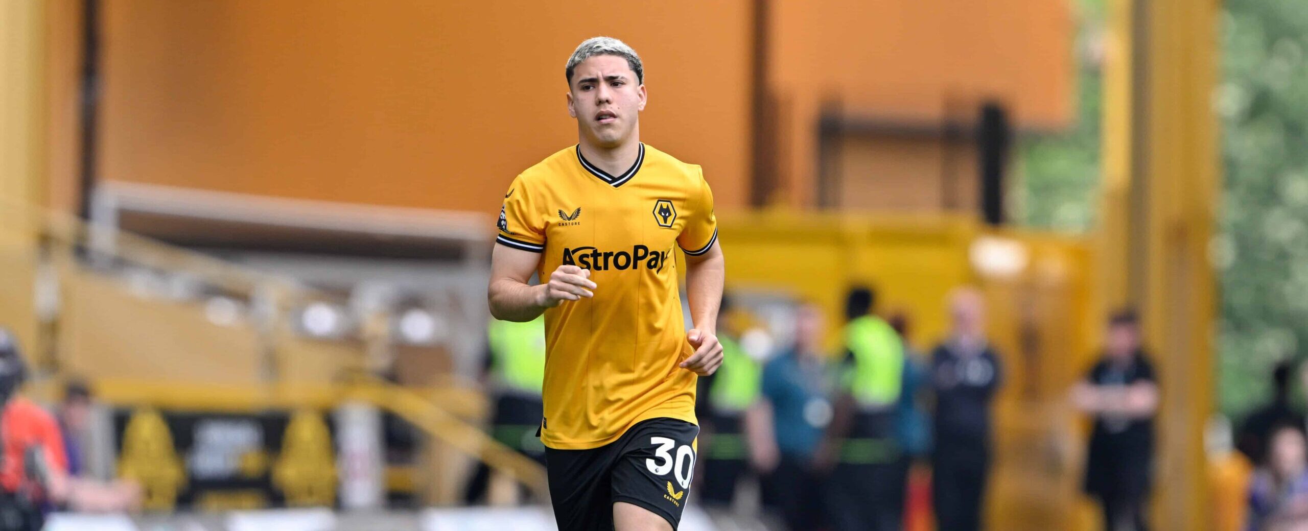 Enso Gonzalez in action for Wolves