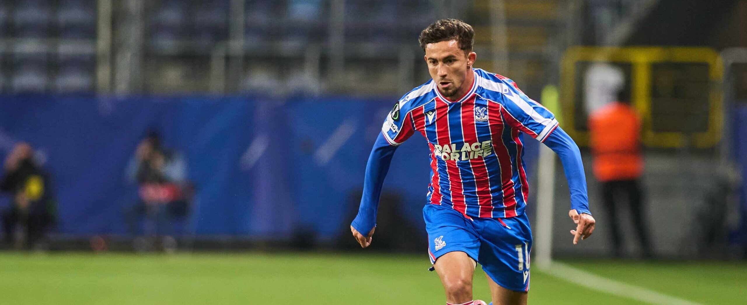 Yeremy Pino in action for Crystal Palace in 2025