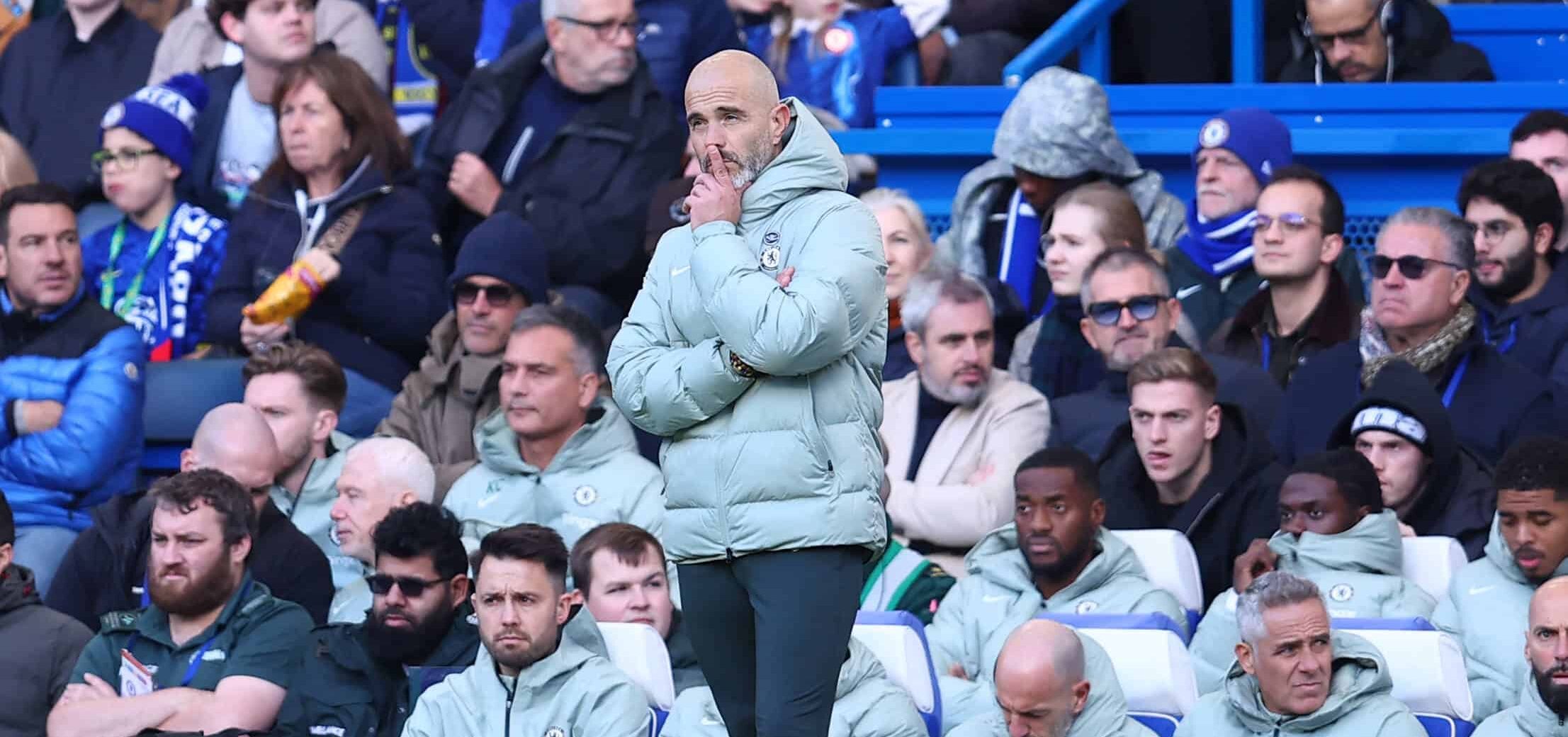 Enzo Maresca in action for Chelsea in 2025 against Sunderland