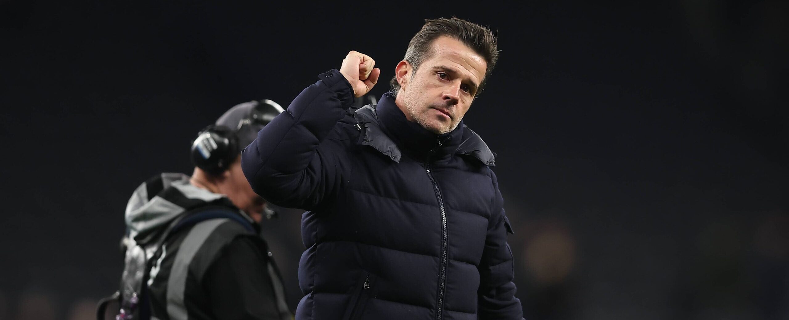 Marco Silva in action for Fulham in 2025