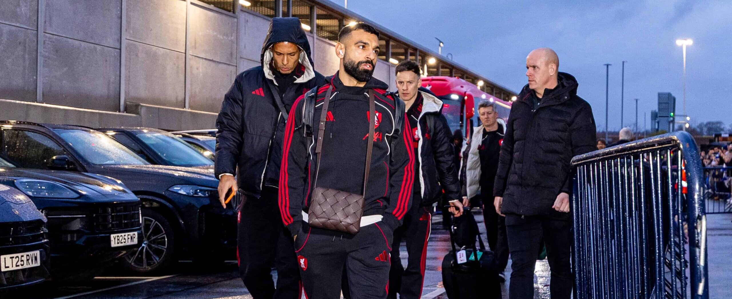 Salah at Elland Road in 2025