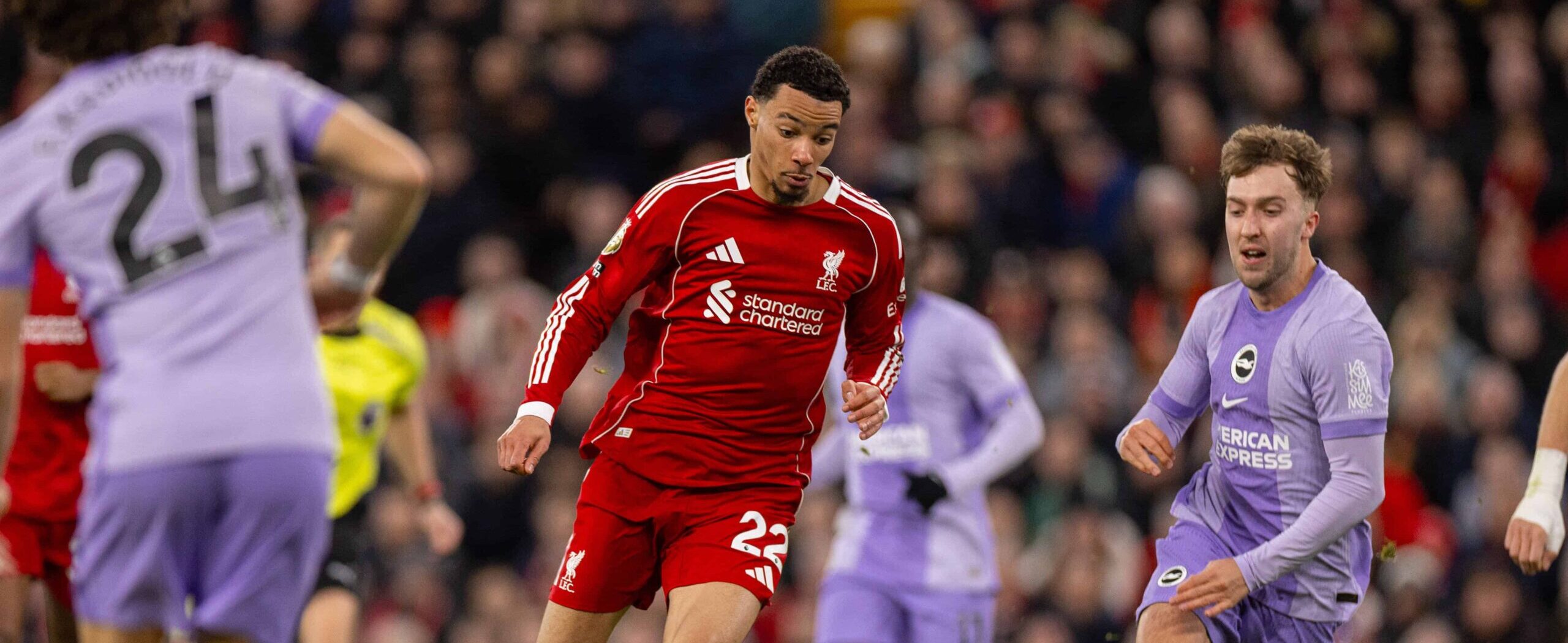 Hugo Ekitike in action for Liverpool in 2025