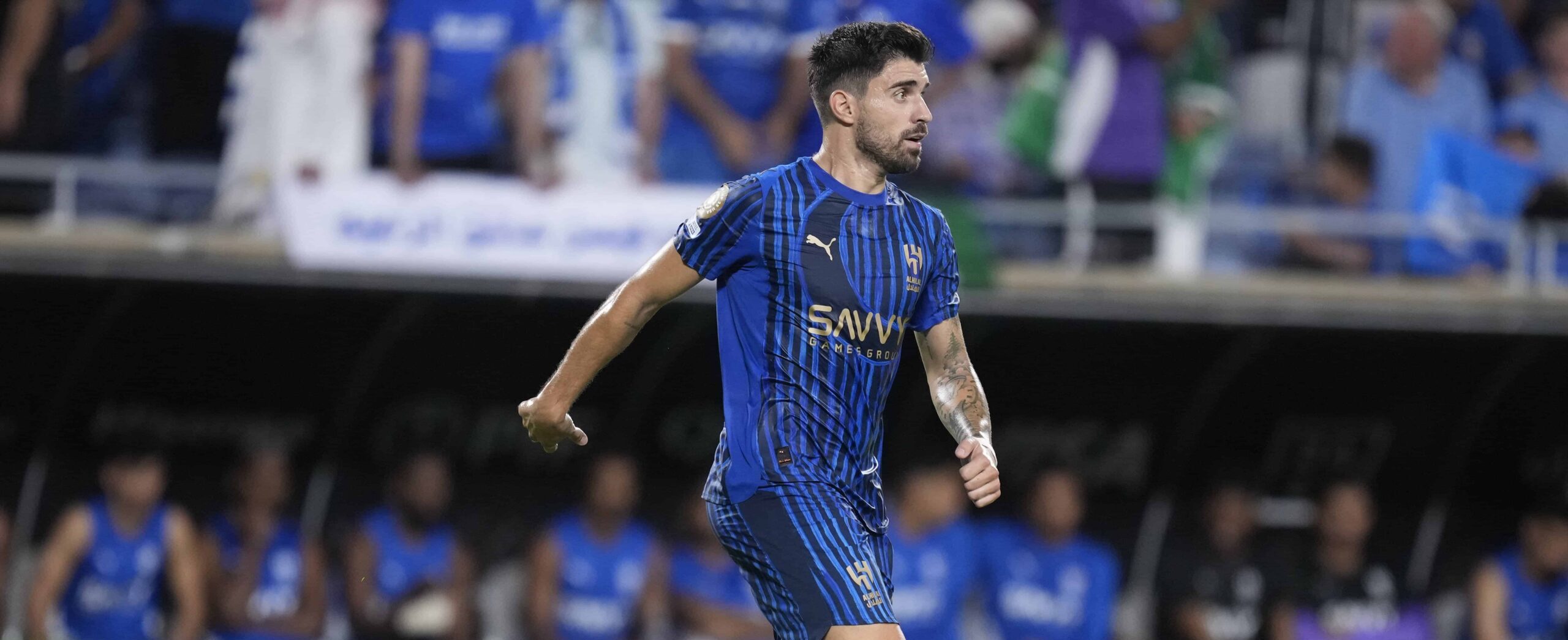 Ruben Neves in action for Al-Hilal
