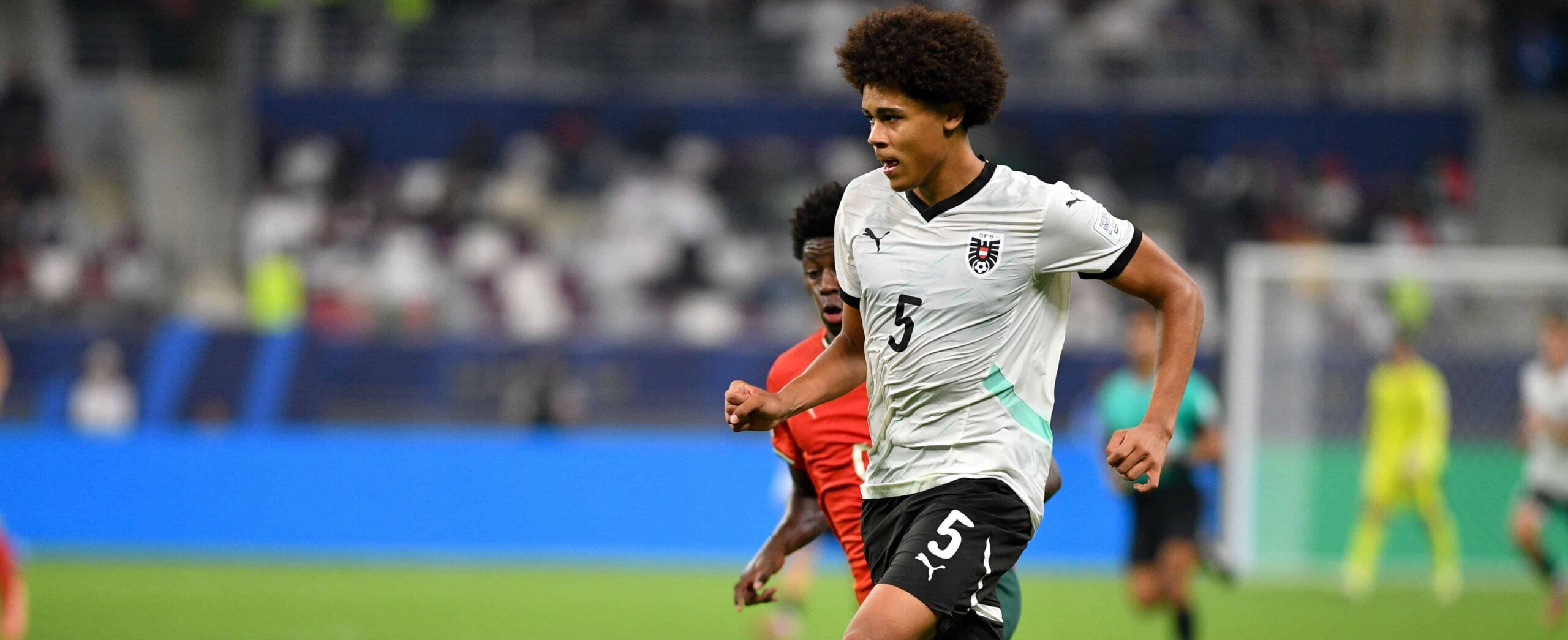 Ifeanyi Ndukwe in action for Austria in 2025