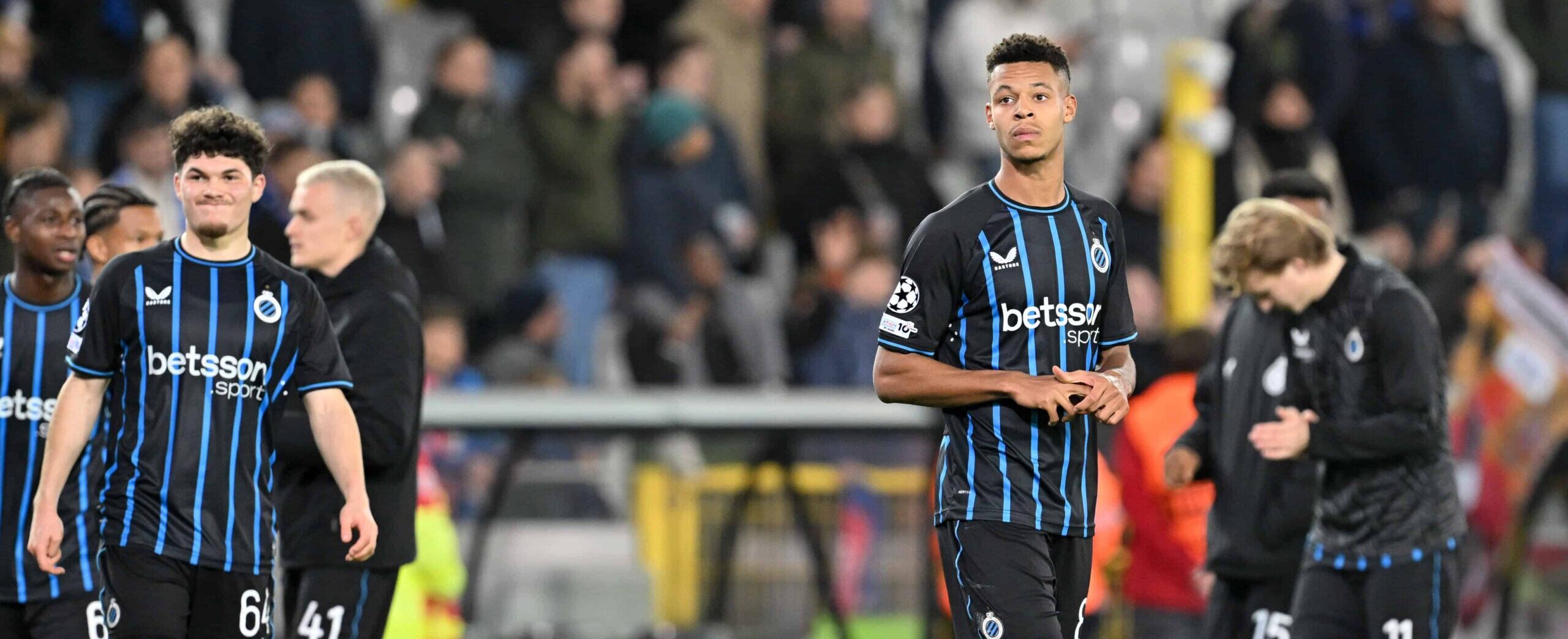 Kaye Furo in action for Club Brugge in 2026