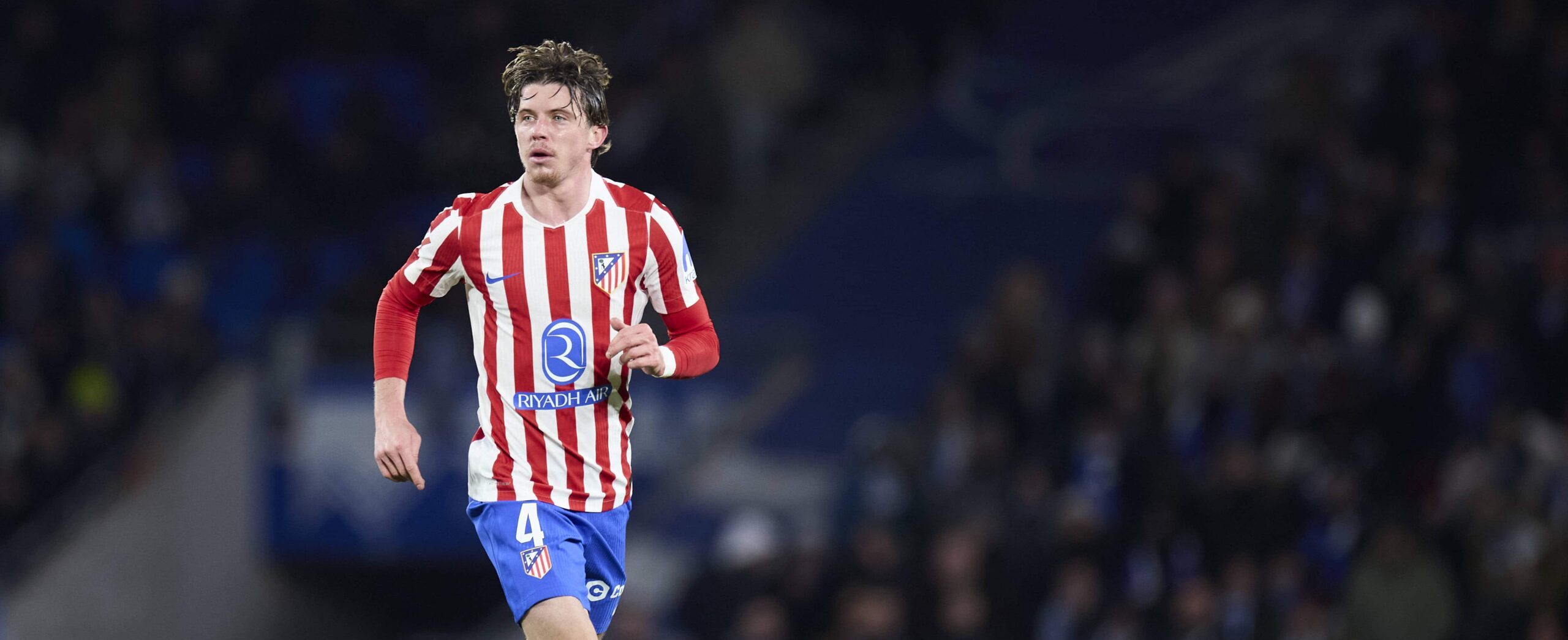 Conor Gallagher in action for Atletico Madrid in 2026