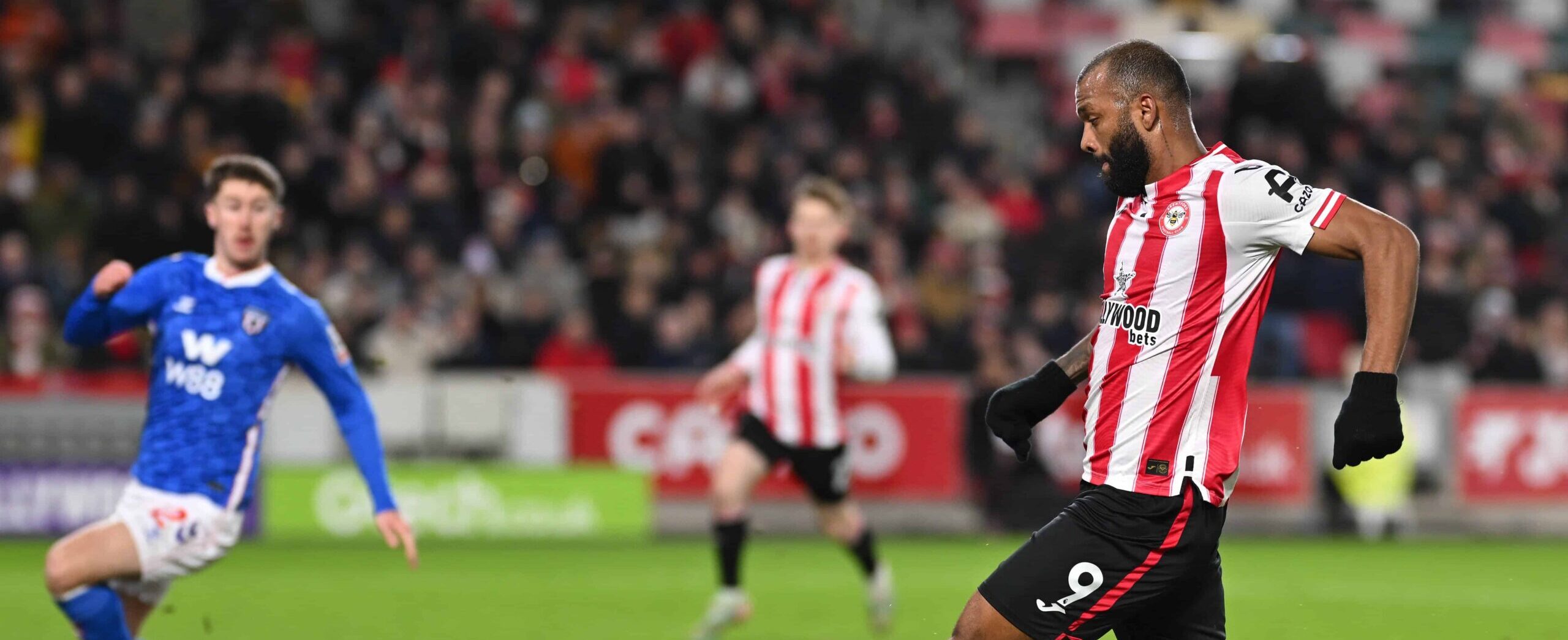 Igor Thiago in action for Brentford in 2026