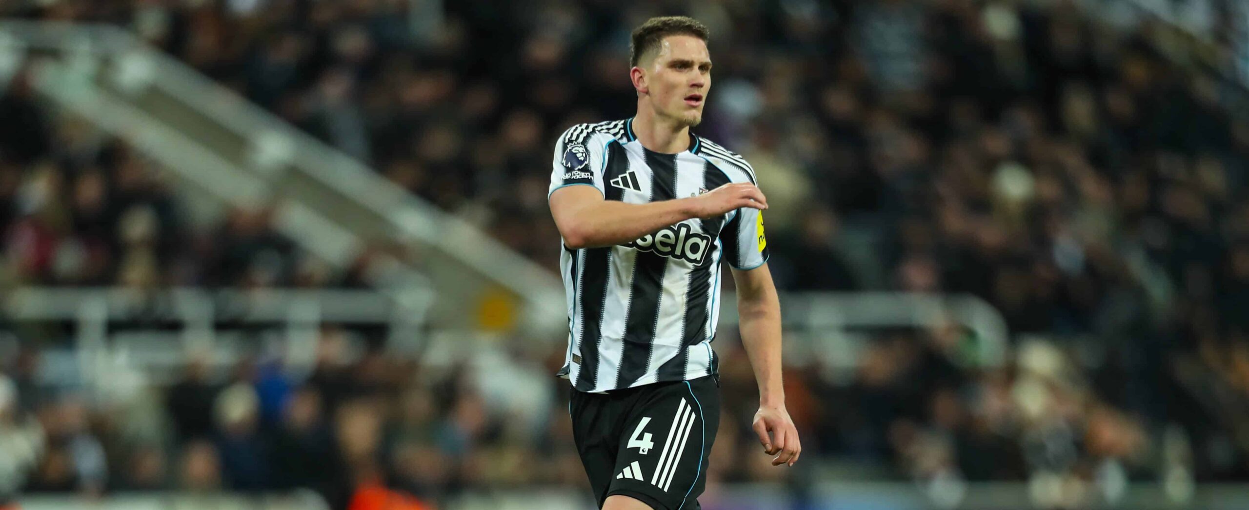 Sven Botman in action for Newcastle United in 2026