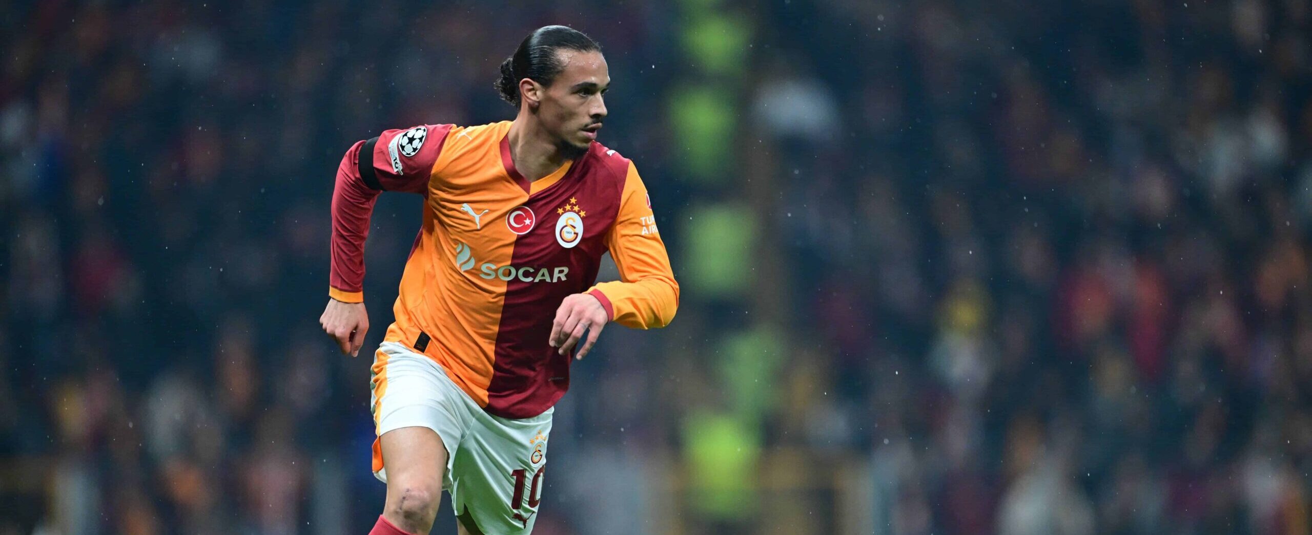 Leroy Sane in action for Galatasaray in 2026