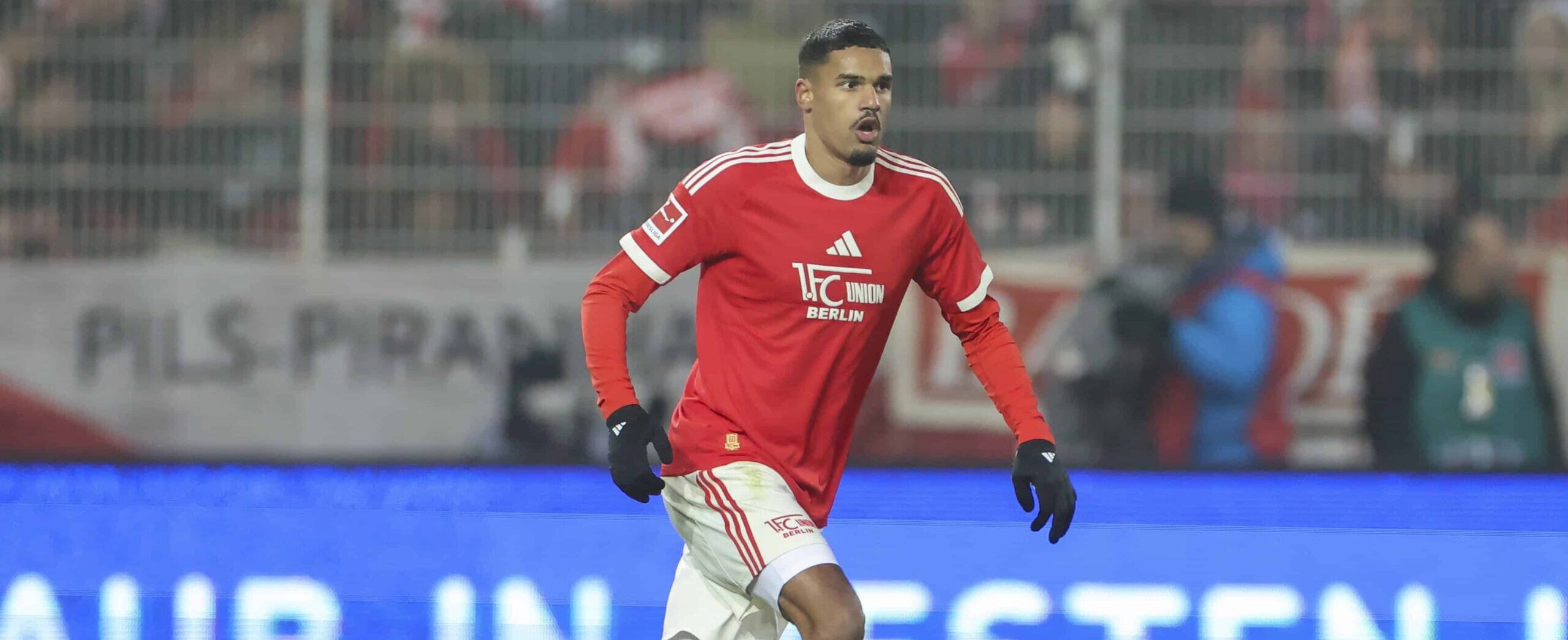 Danilho Doekhi in action for Union Berlin in 2026