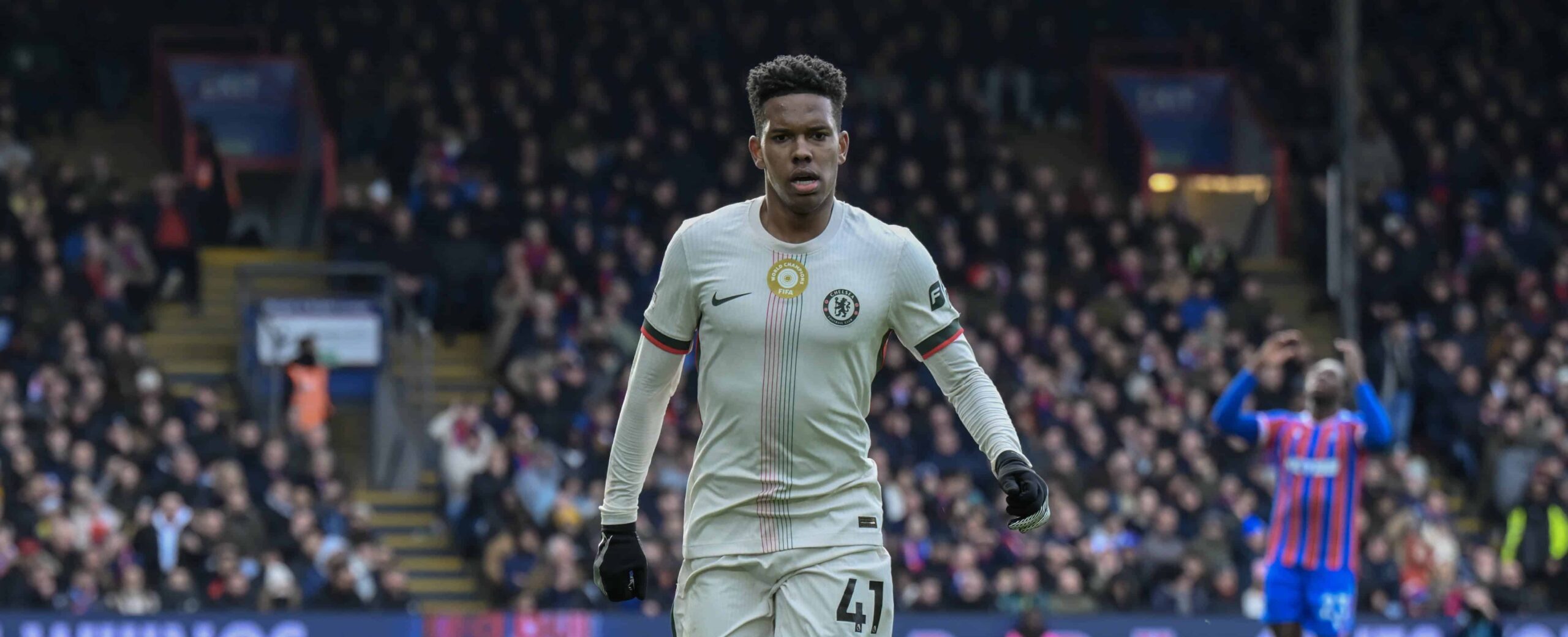 Estevao in action for Chelsea in 2026