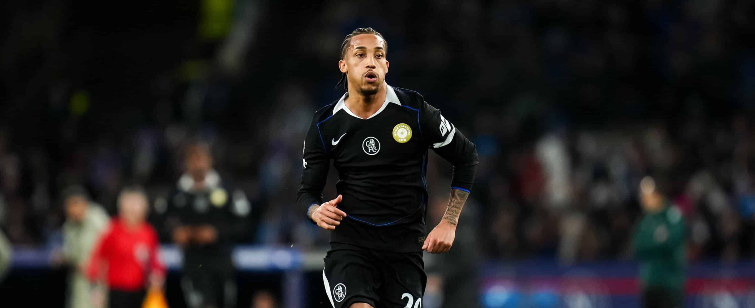 Joao Pedro in action for Chelsea in the Champions League 2026