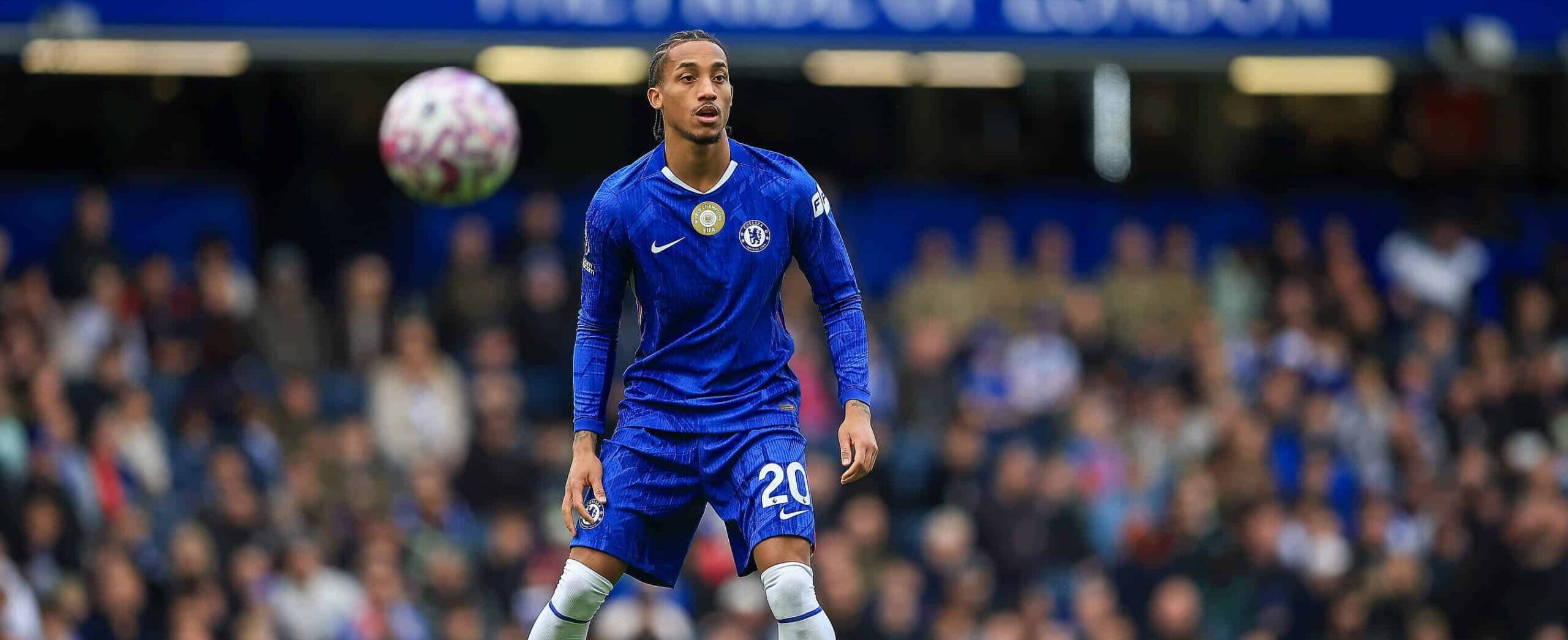 Joao Pedro in action for Chelsea in 2025 against Sunderland