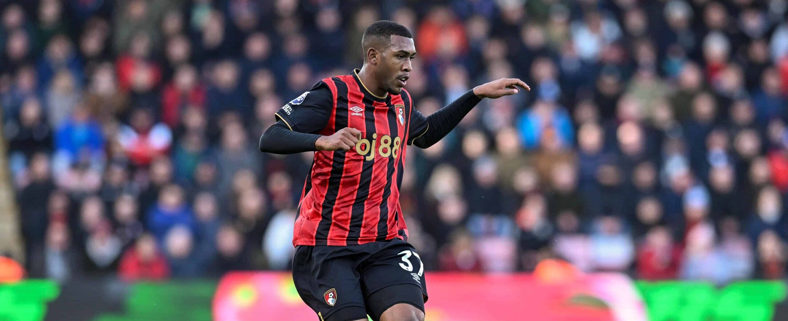 Rayan in action for Bournemouth in 2026