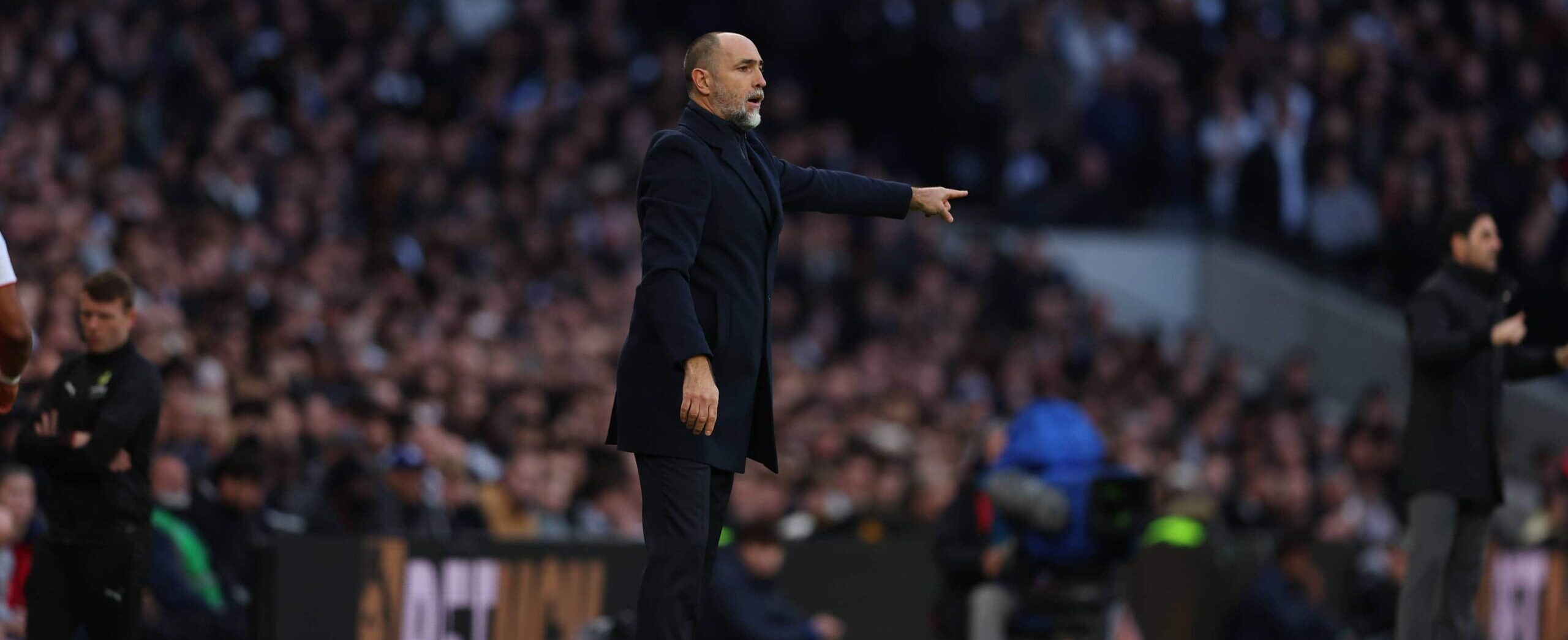 Igor Tudor in action for Spurs in 2026