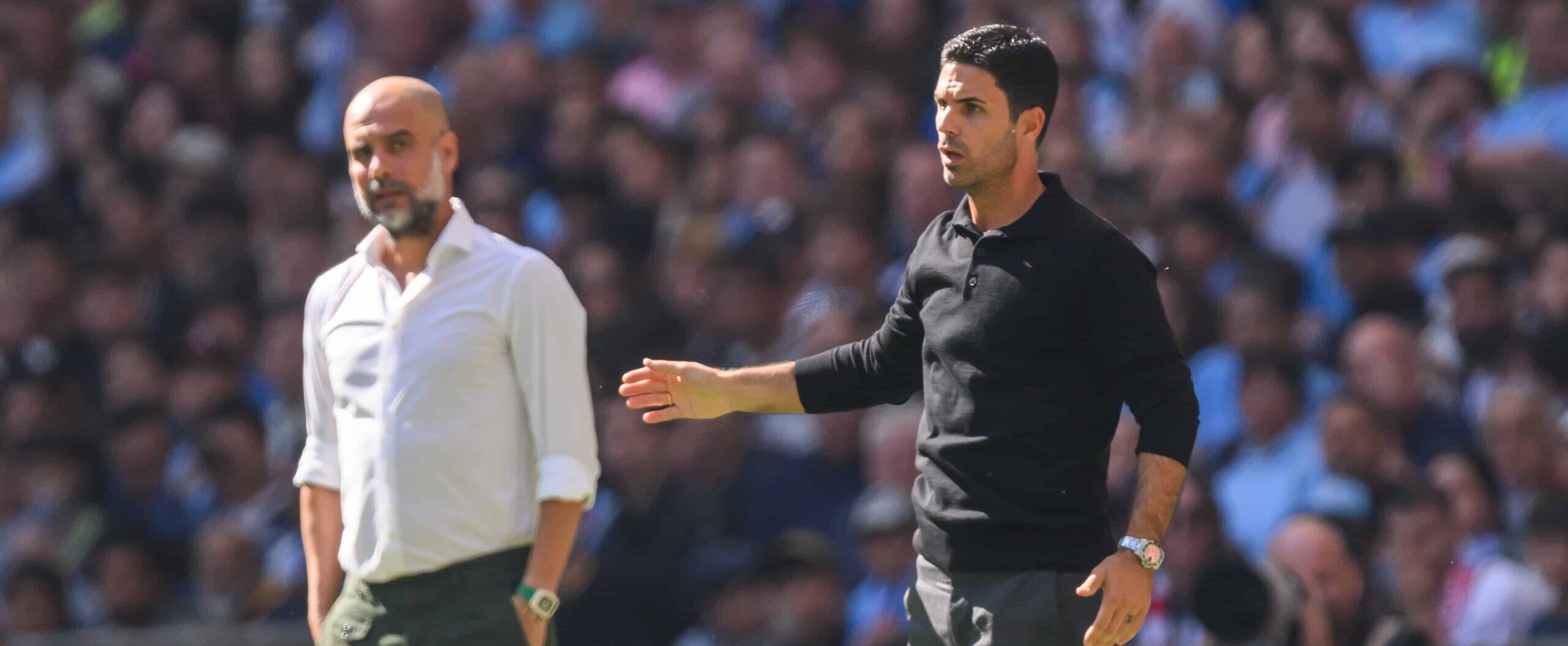 Guardiola and Arteta