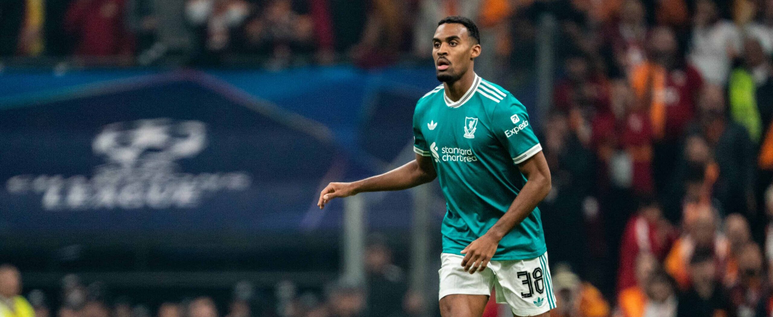 Ryan Gravenberch in action for Liverpool in 2025