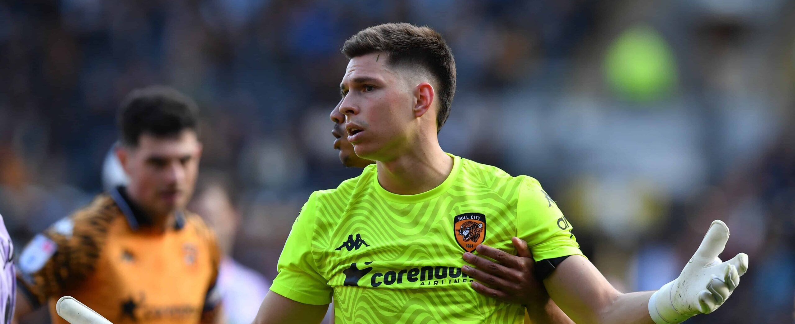 Ivor Pandur in action for Hull City