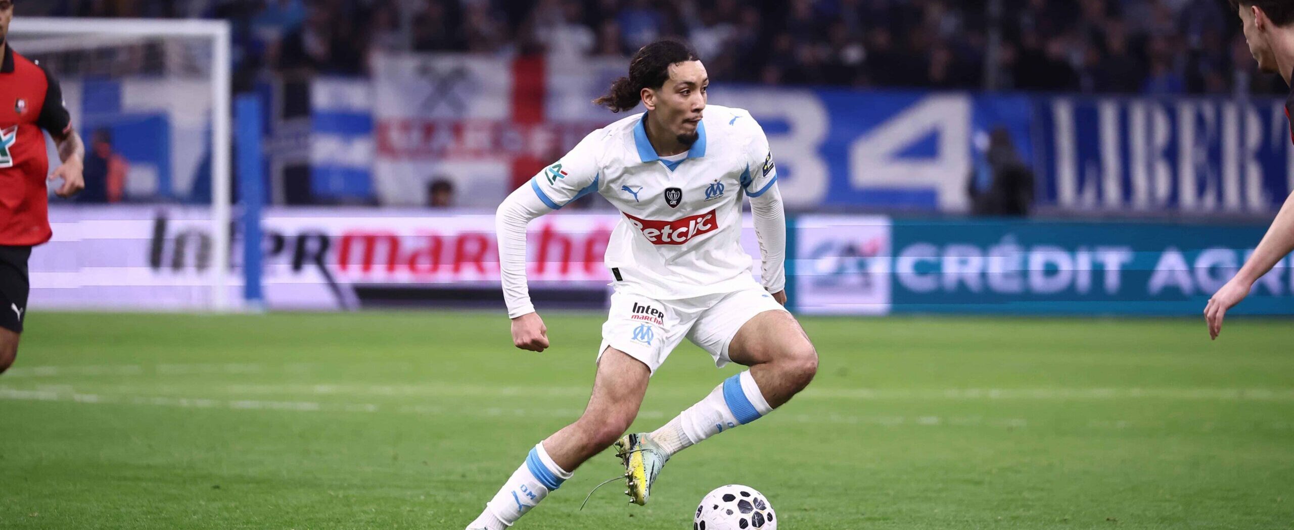 Nadir Bilal in action for Marseille in 2026
