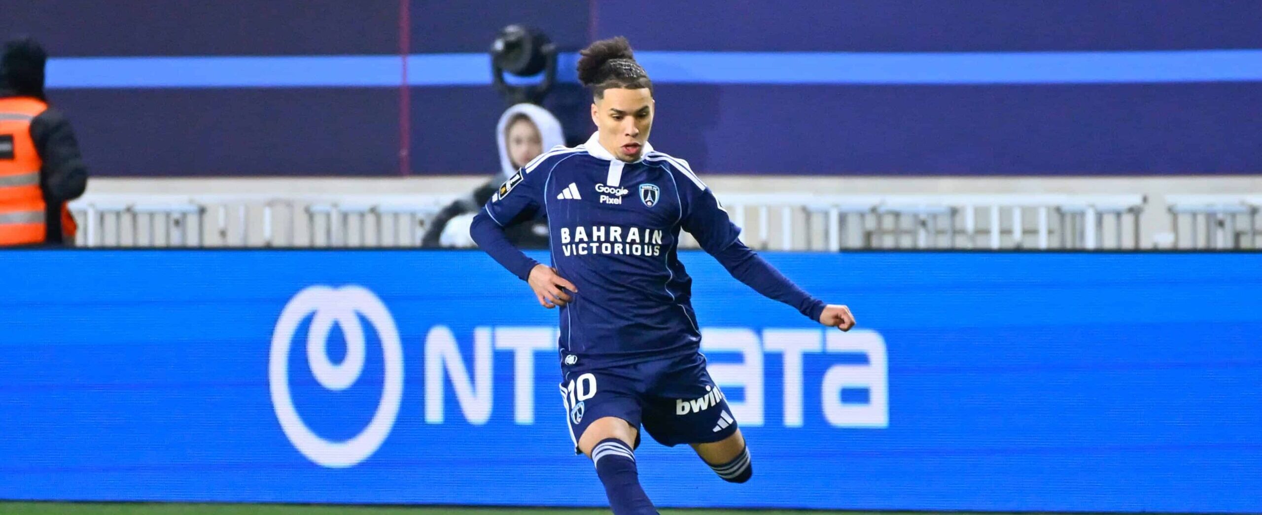 Ilan KEBBAL in action for Paris FC in 2026