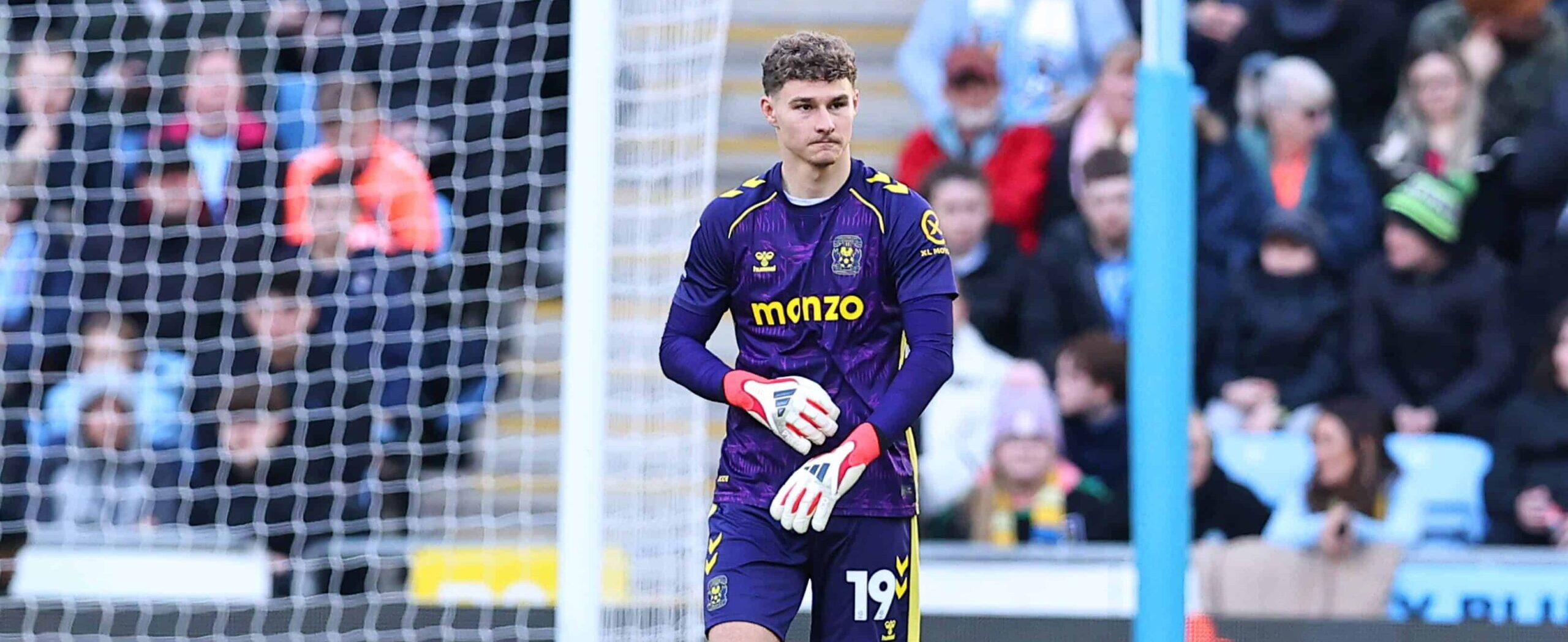 Carl Rushworth in action for Coventry