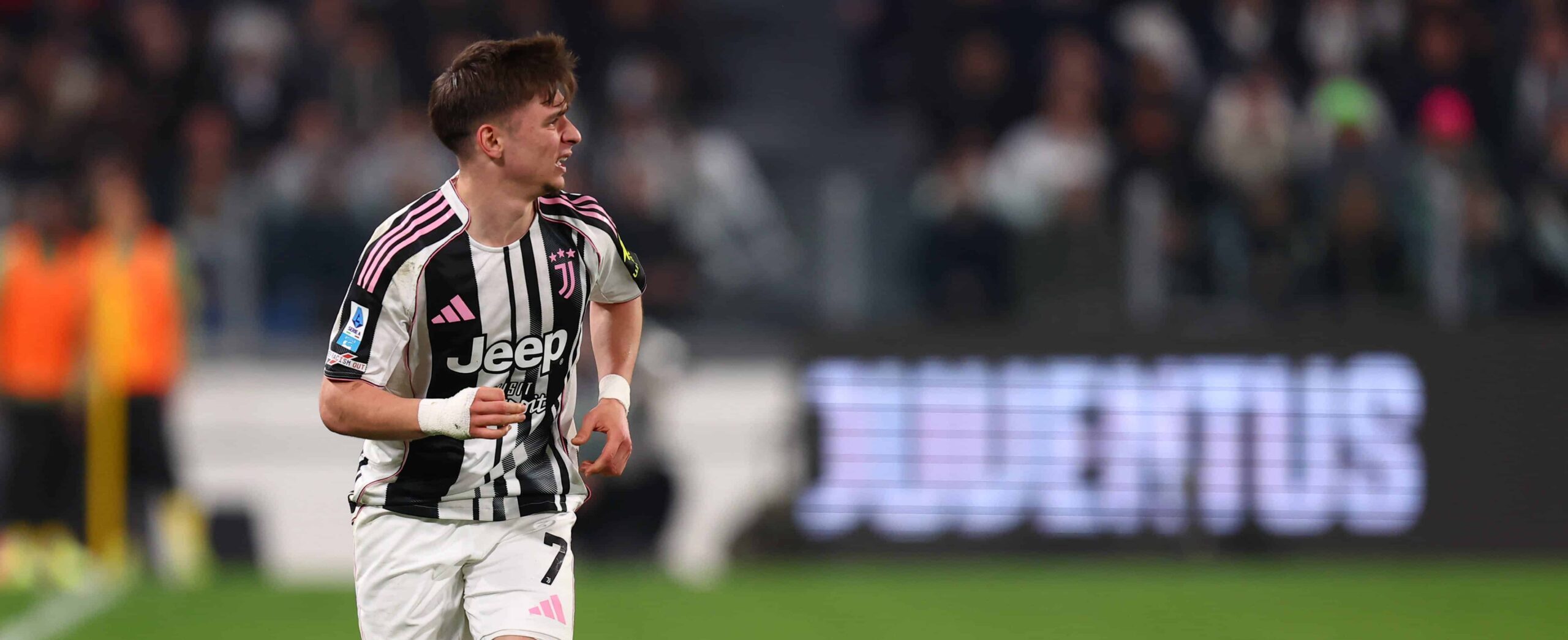 Francisco Conceicao in action for Juventus in 2026