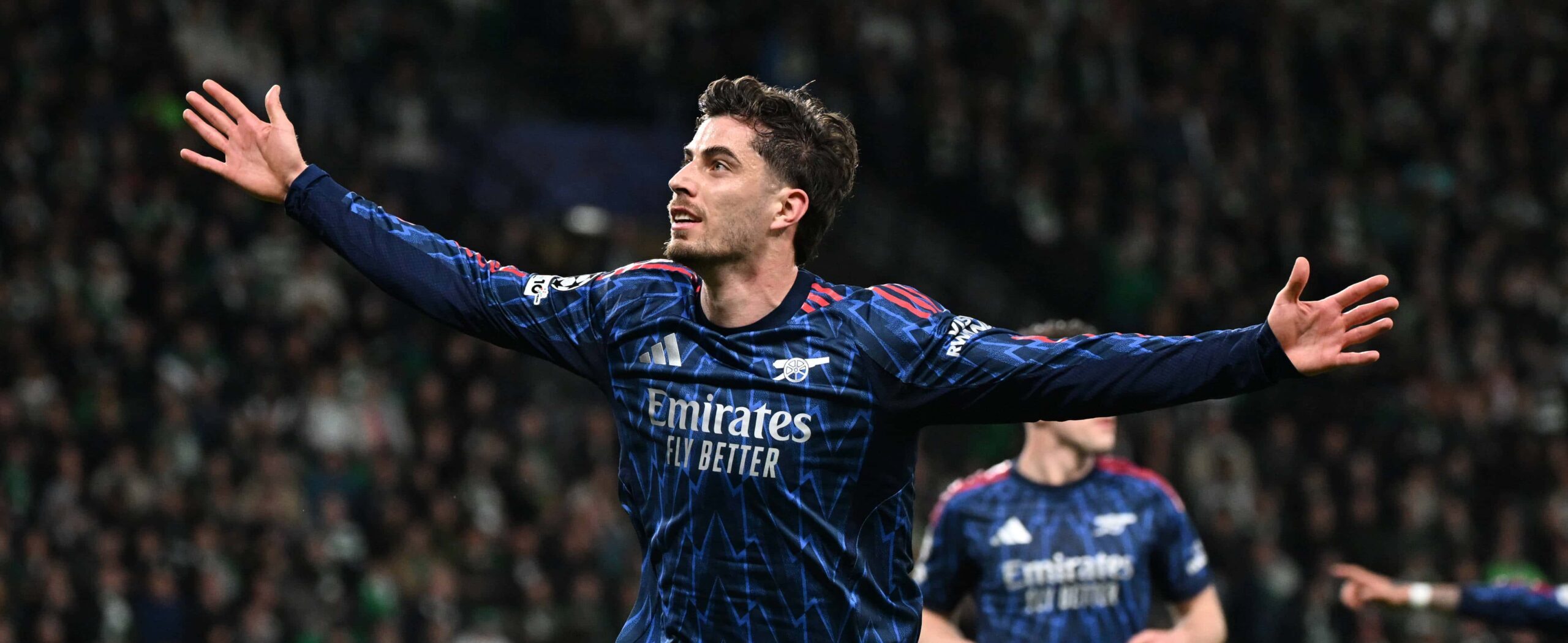 Kai Havertz against Sporting in the Champions League 2026