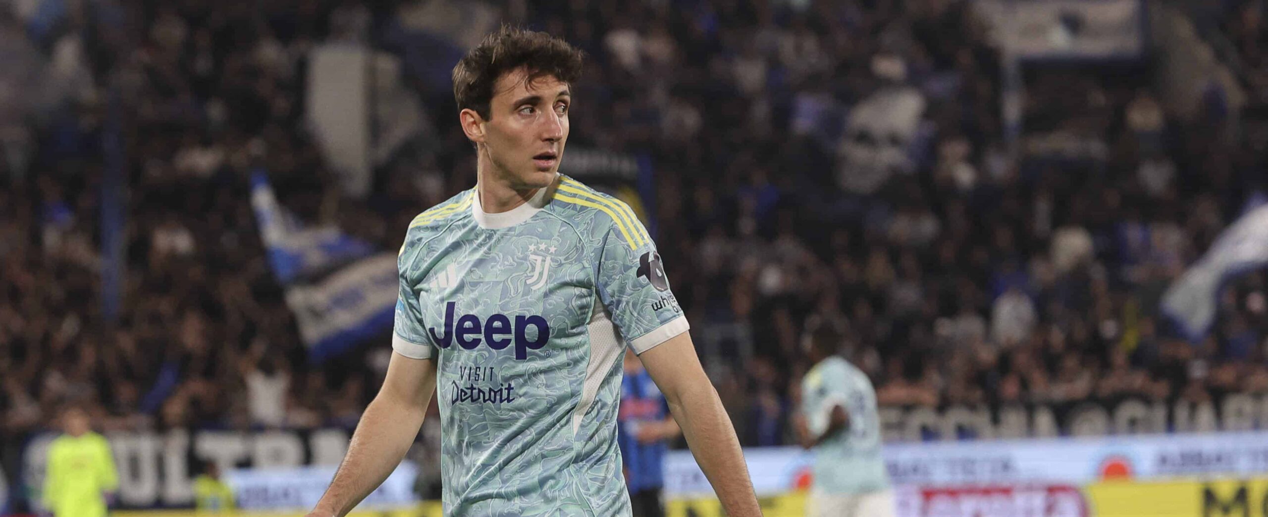 Andrea Cambiaso in action for Juventus in 2026