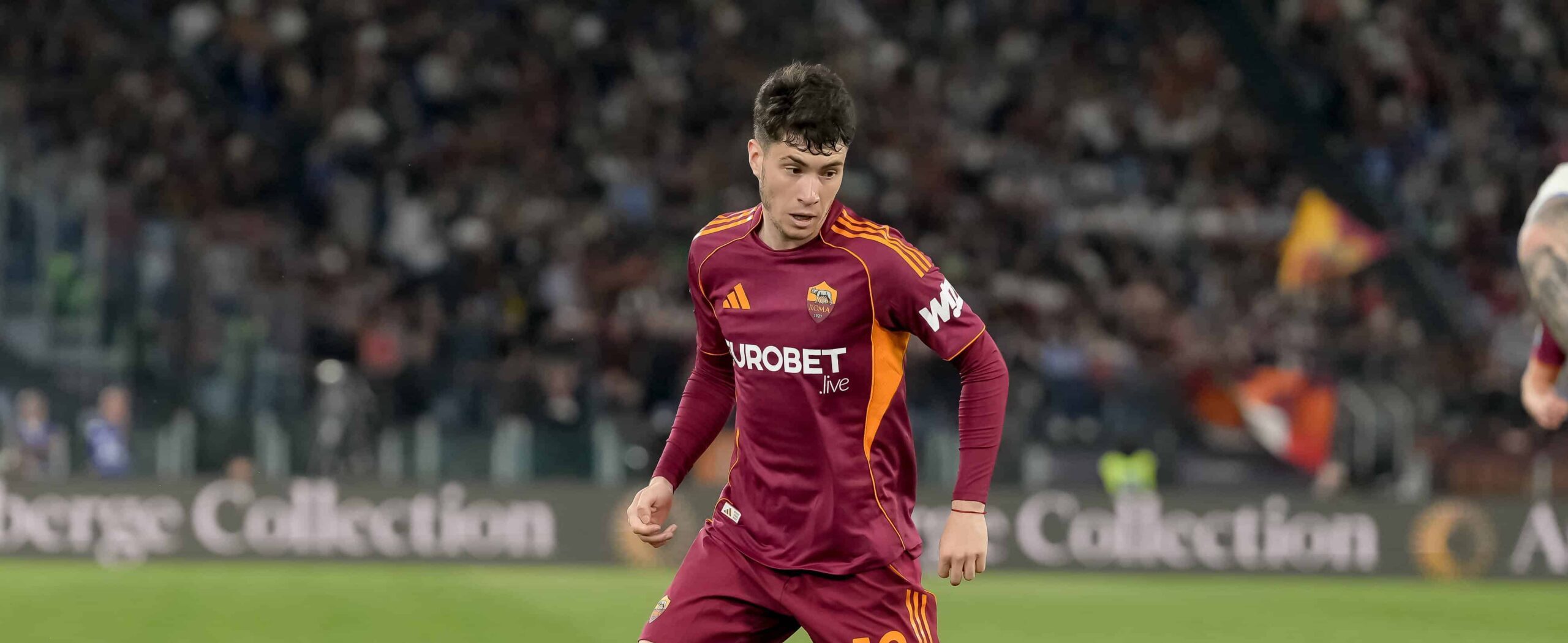 Matias Soule in action for Roma