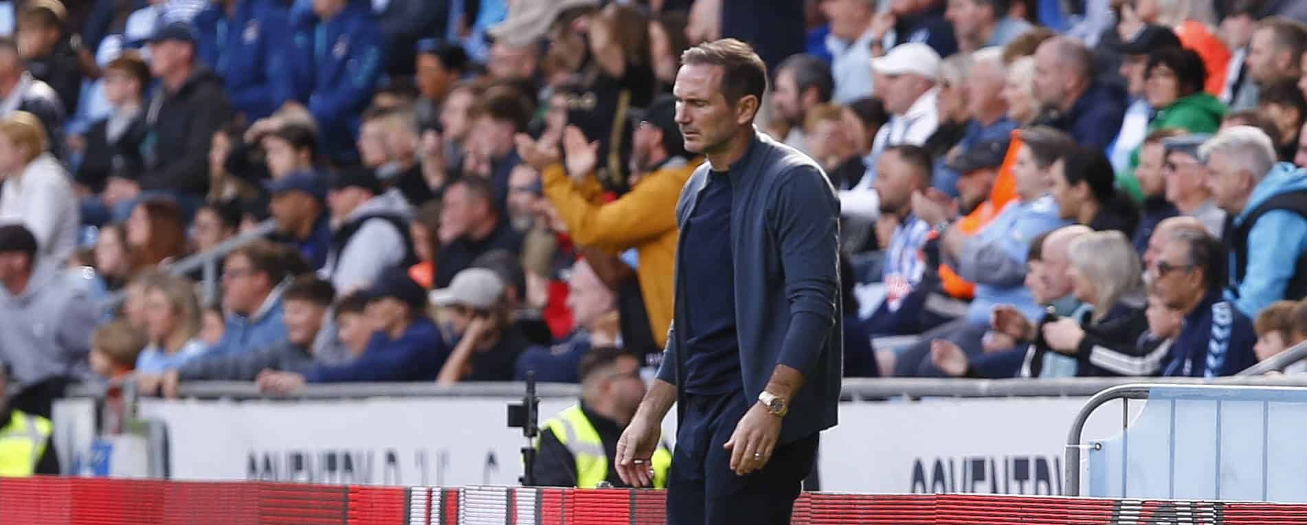 Frank Lampard in action in 2025
