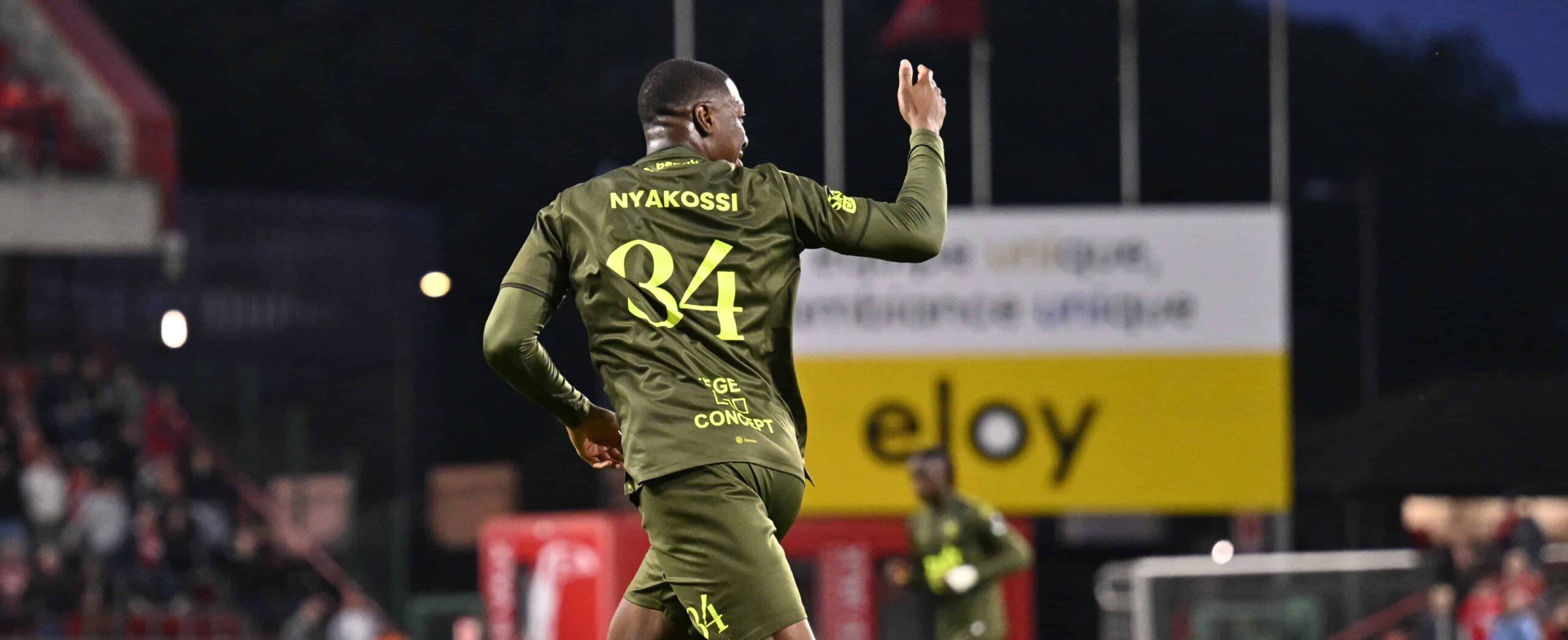 Nyakossi Roggerio in action for Standard de Liege