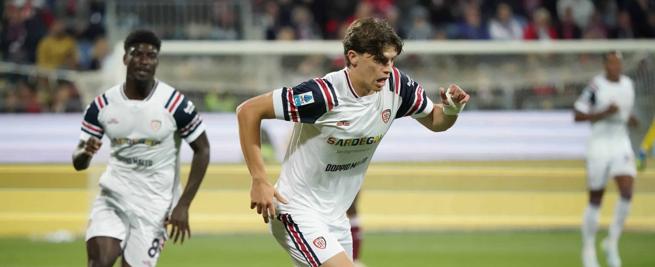 Marco Palestra in action for Cagliari in 2026