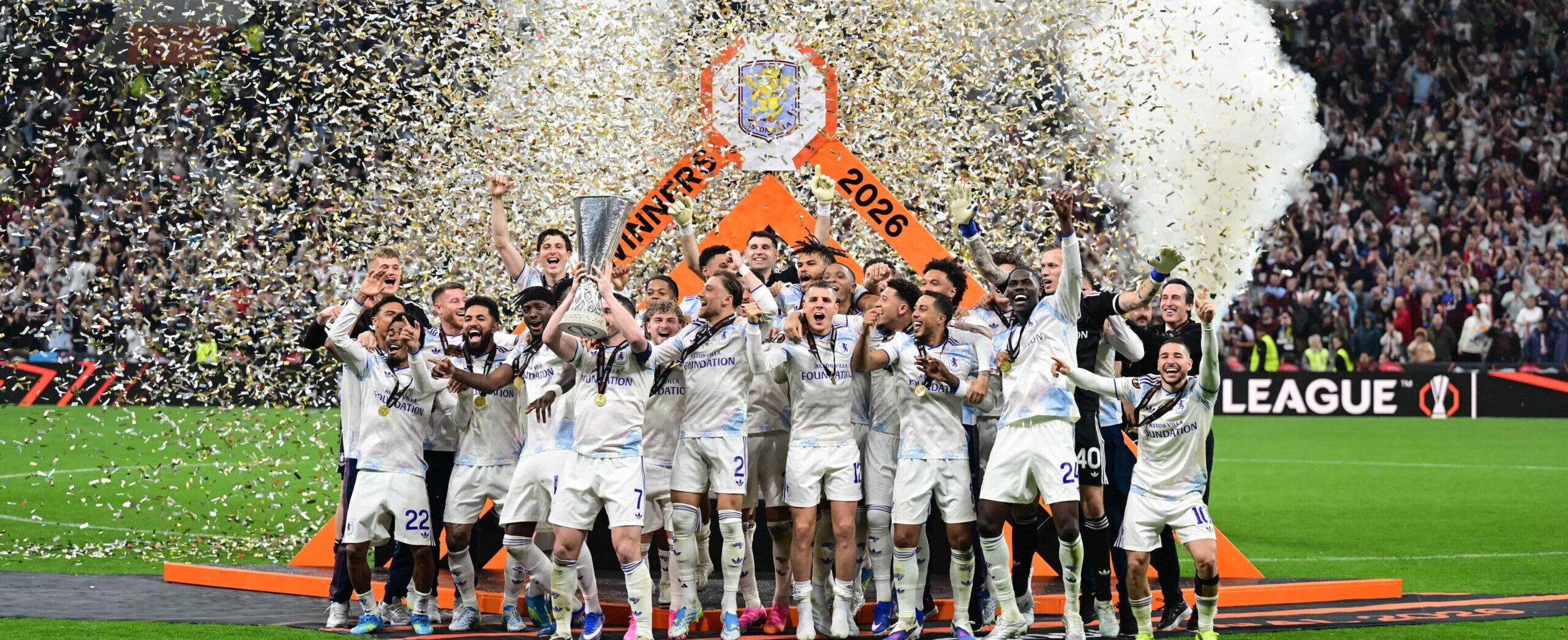 Aston Villa win UEFA Europa League