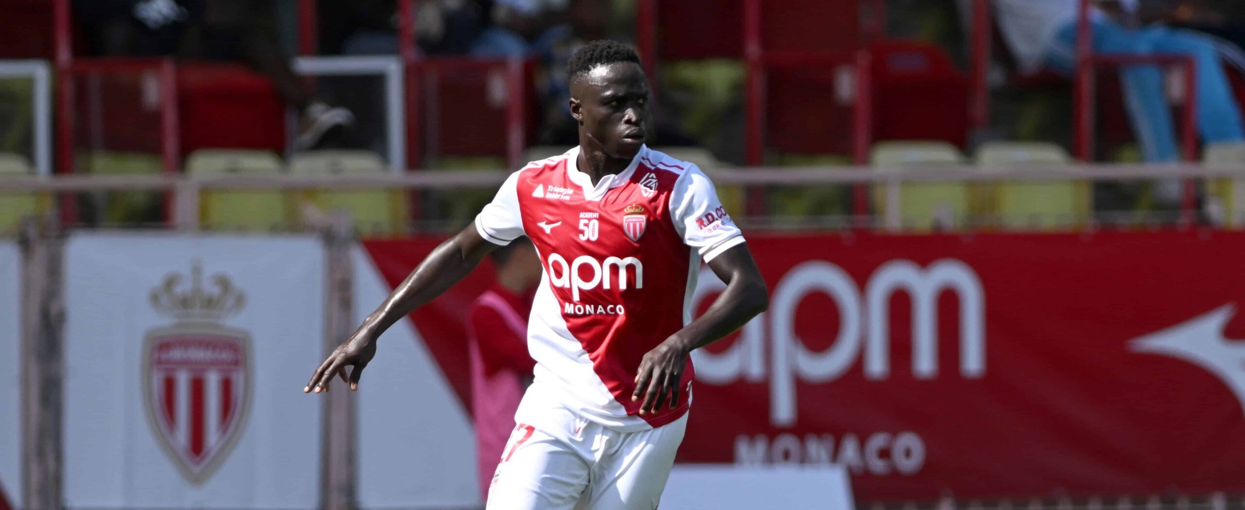 KREPIN DIATTA in action for Monaco in 2026