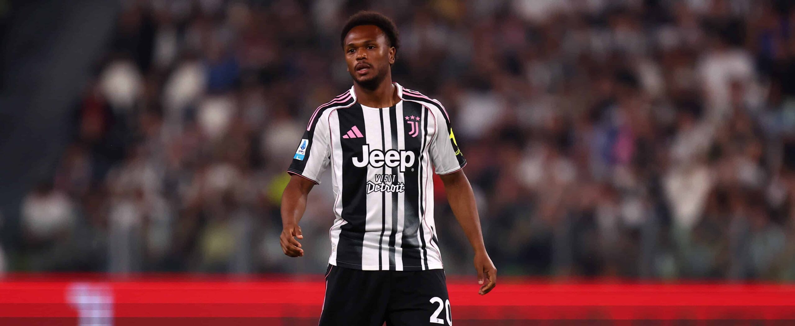 Lois Openda in action for Juventus in 2026