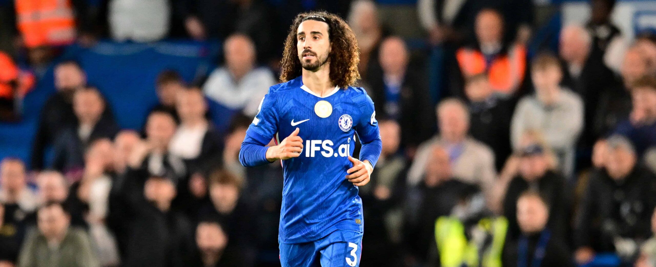Marc Cucurella in action for Chelsea in 2026