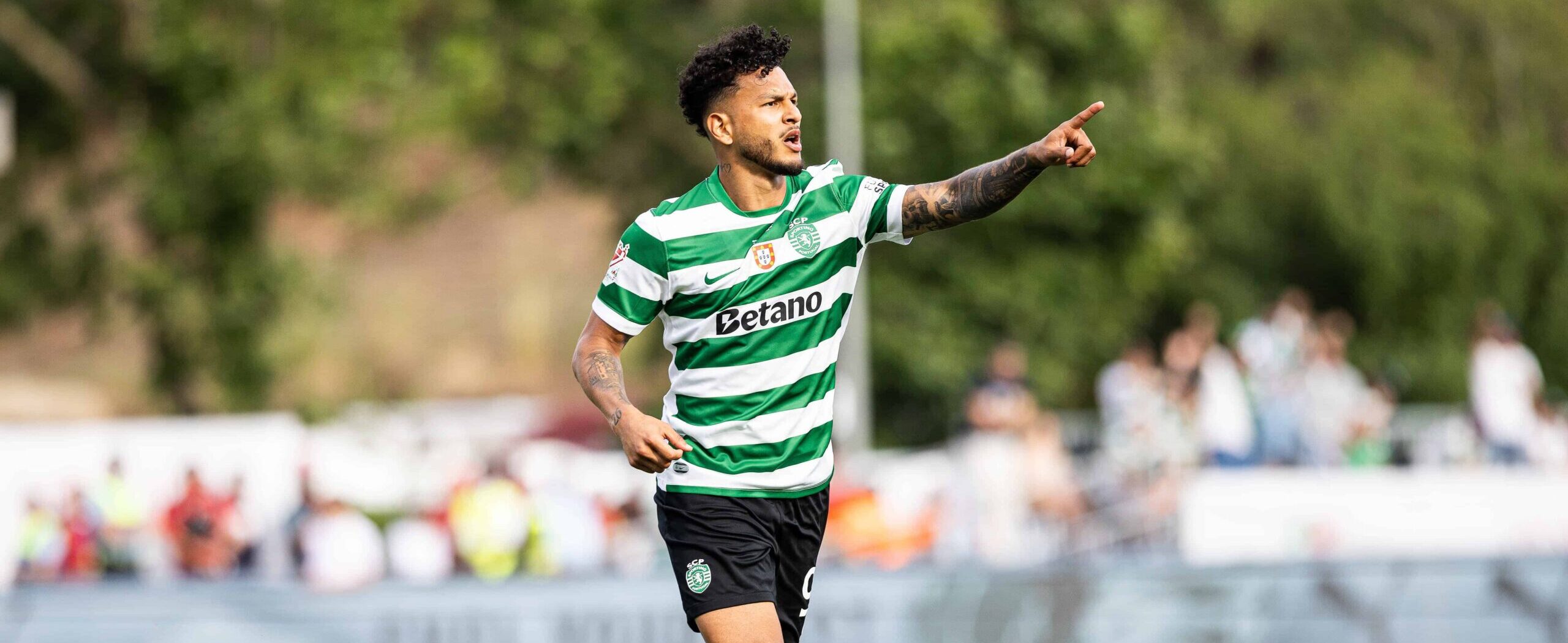 LUIS SUAREZ in action for Sporting in 2026
