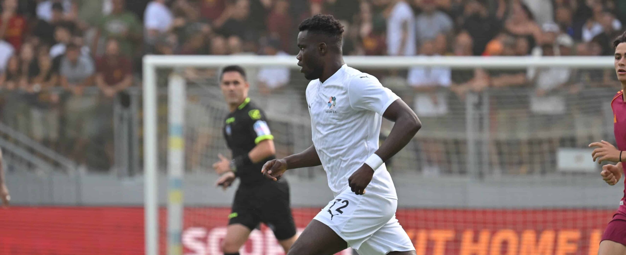 Amadou Kone in action for Neom SC