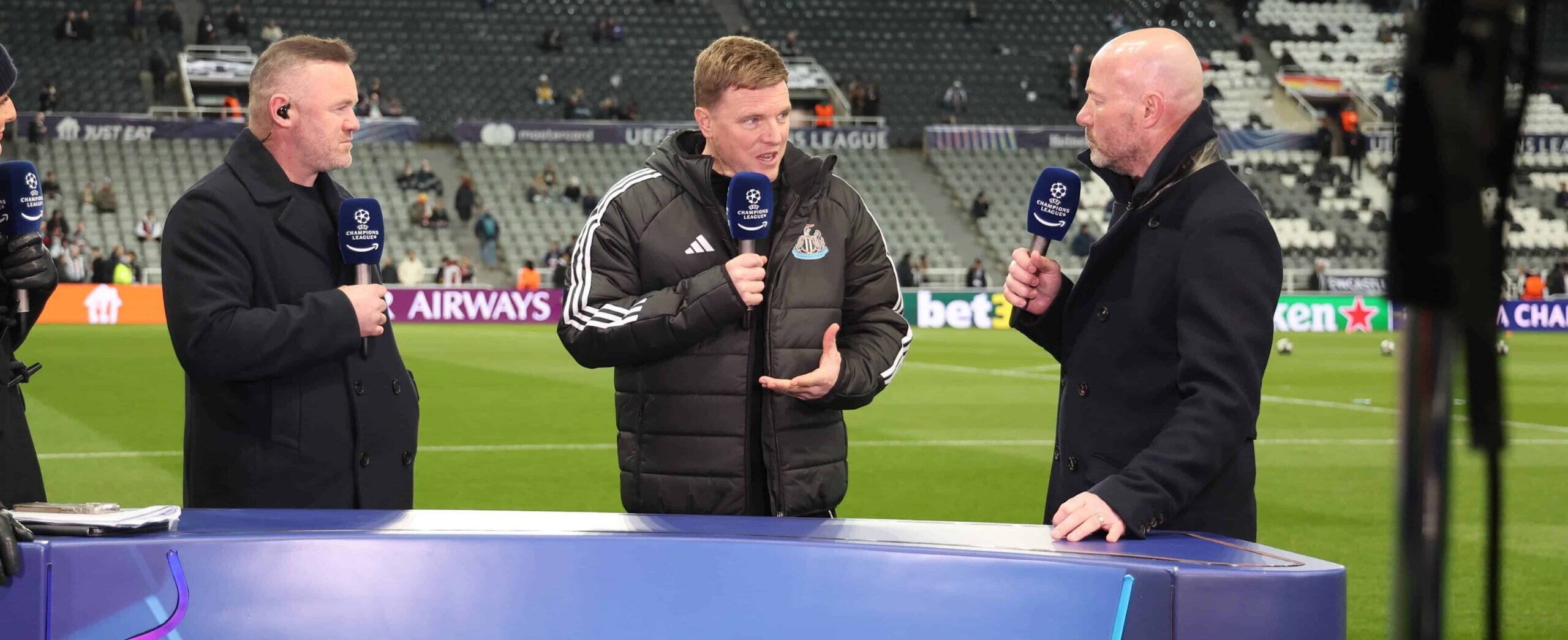 Eddie Howe and Alan Shearer