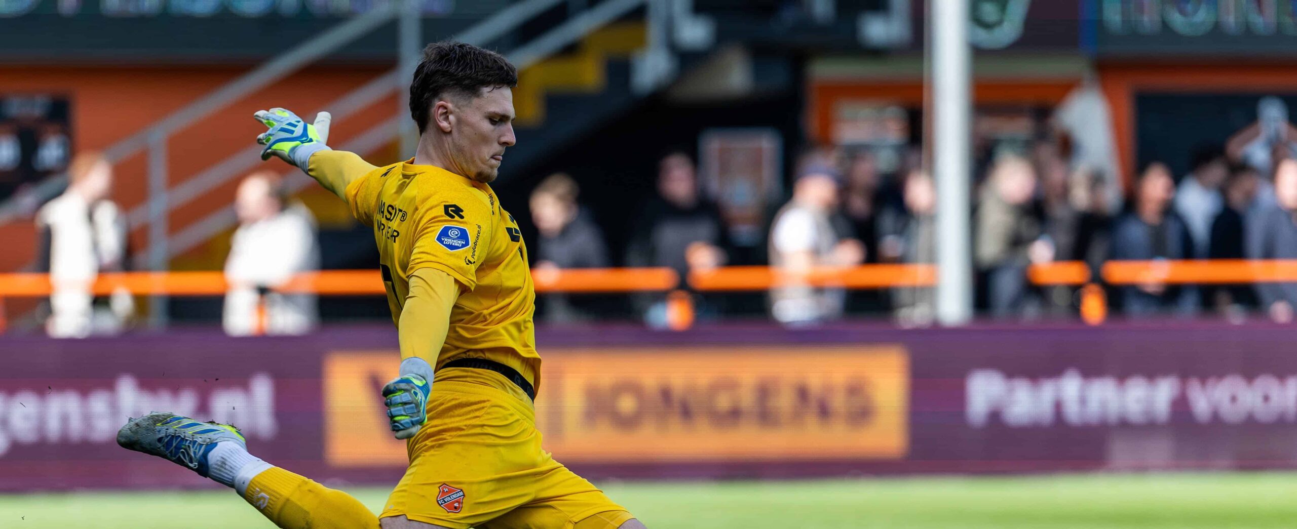 Kayne van Oevelen in action for Volendam in 2026