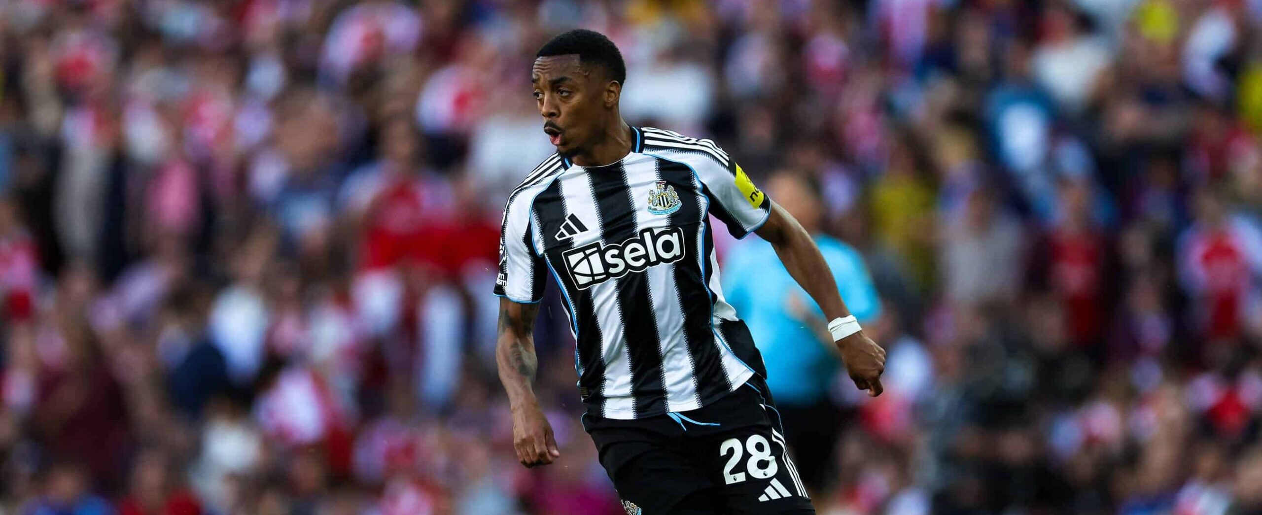 Joe Willock in action for Newcastle United in 2026